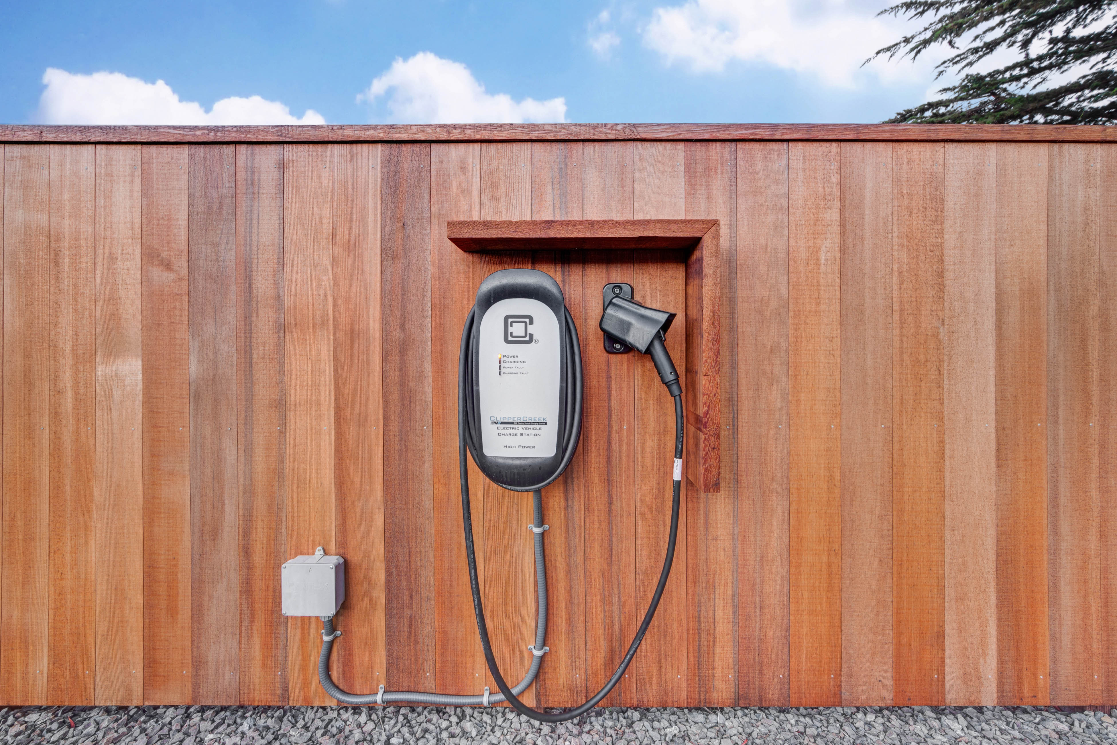 EV charger.