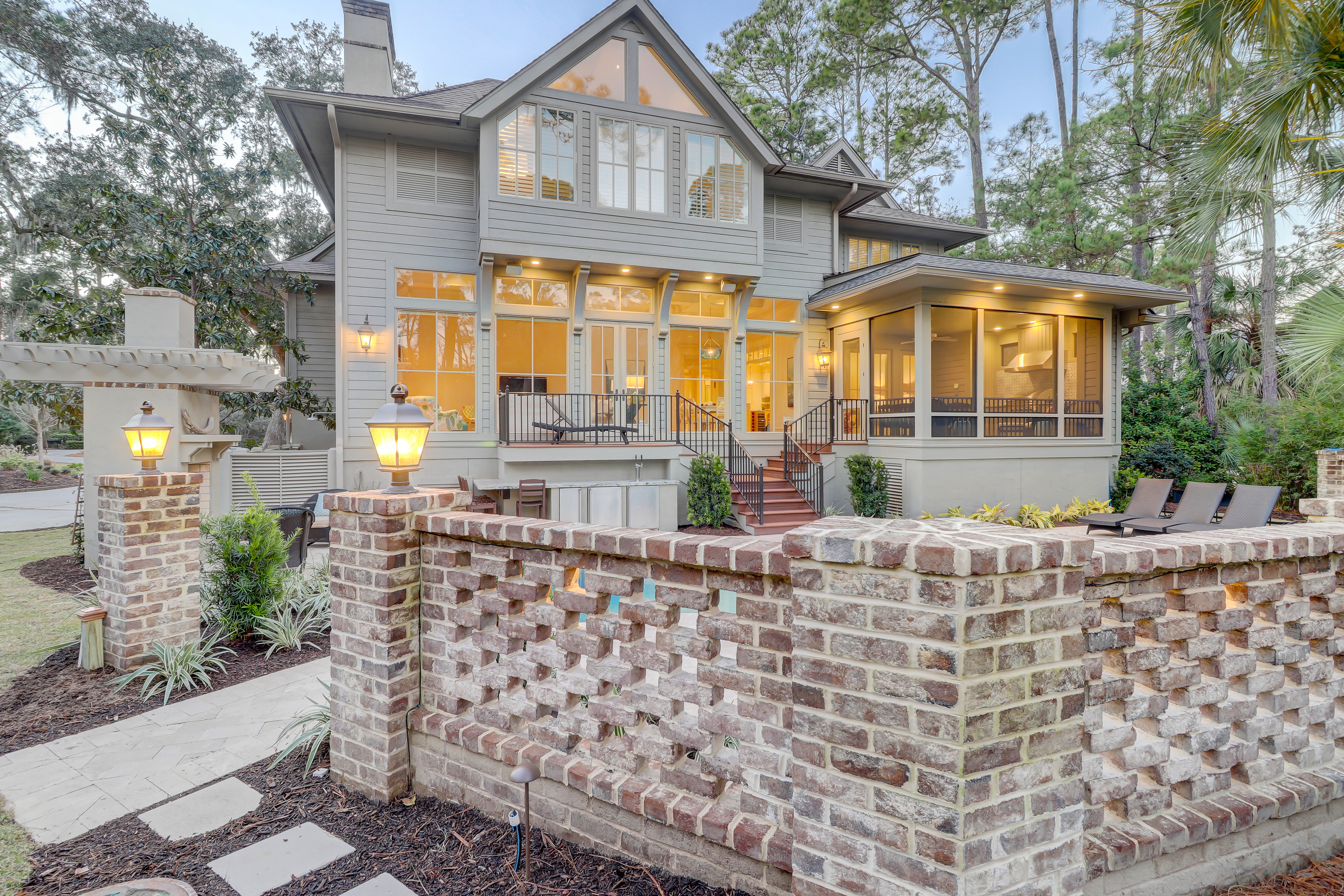 multi-level home on Hilton Head Island