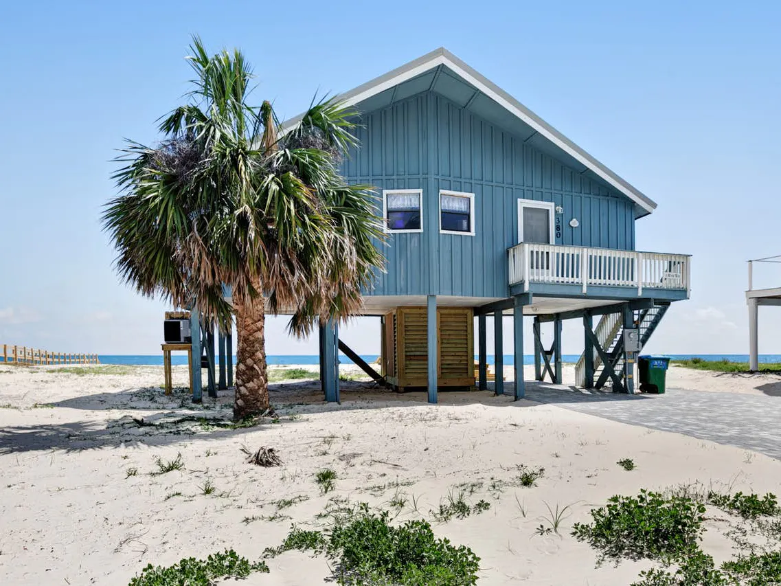 Illustration of Luxury Secluded Vacation Rentals With Private Private Boat Storage