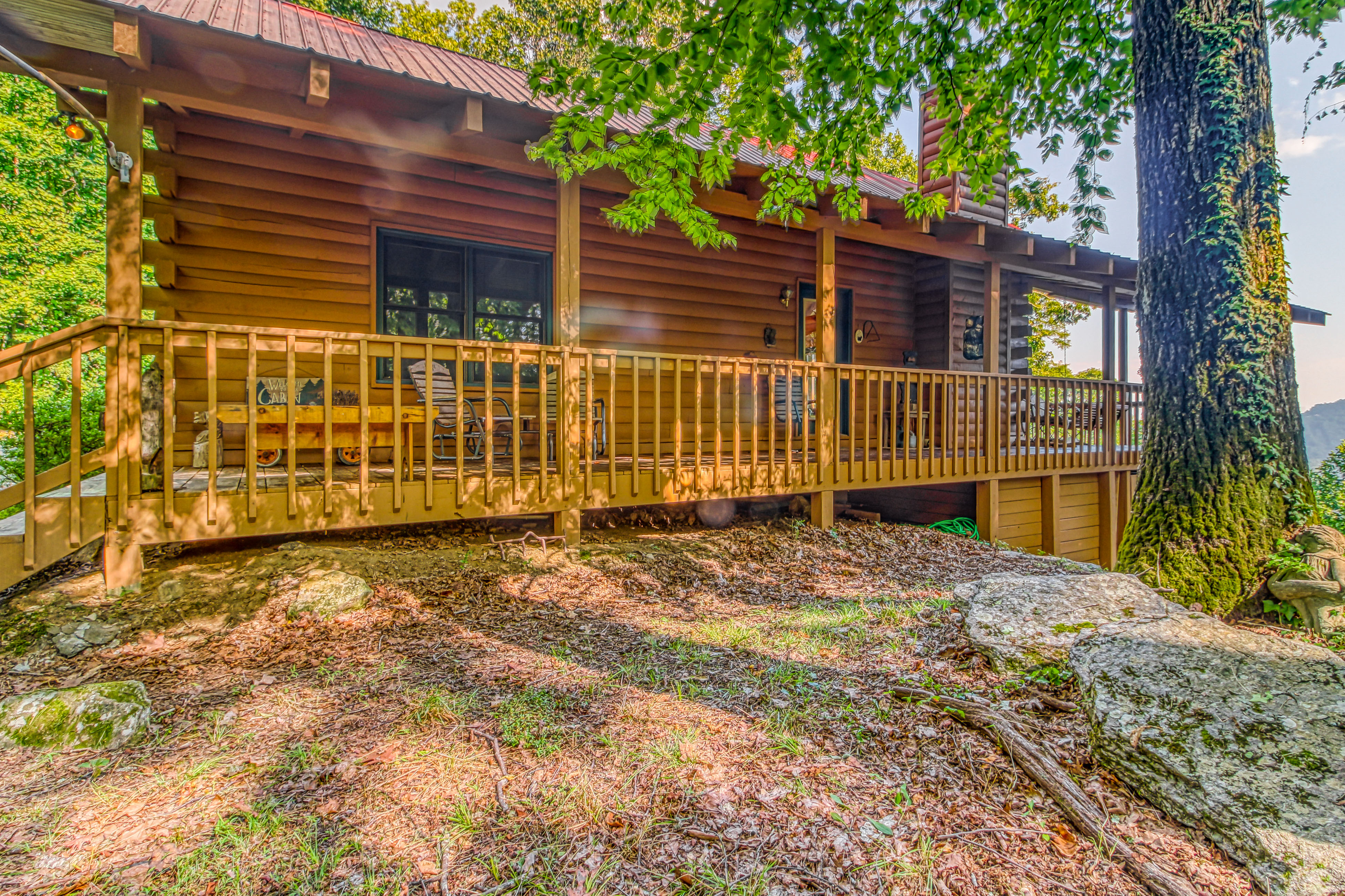 log cabin in clayton, ga