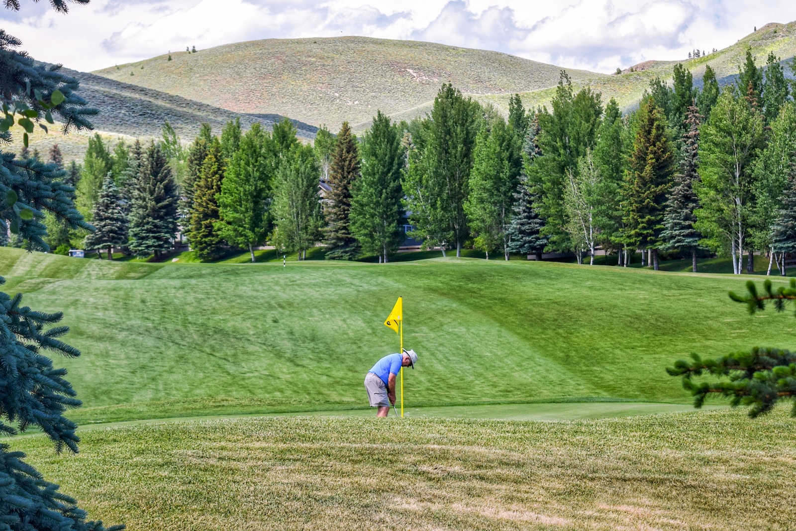 Golfing in Sun Valley, Idaho