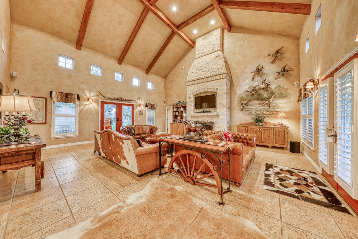 Fredericksburg, Texas during the holidays