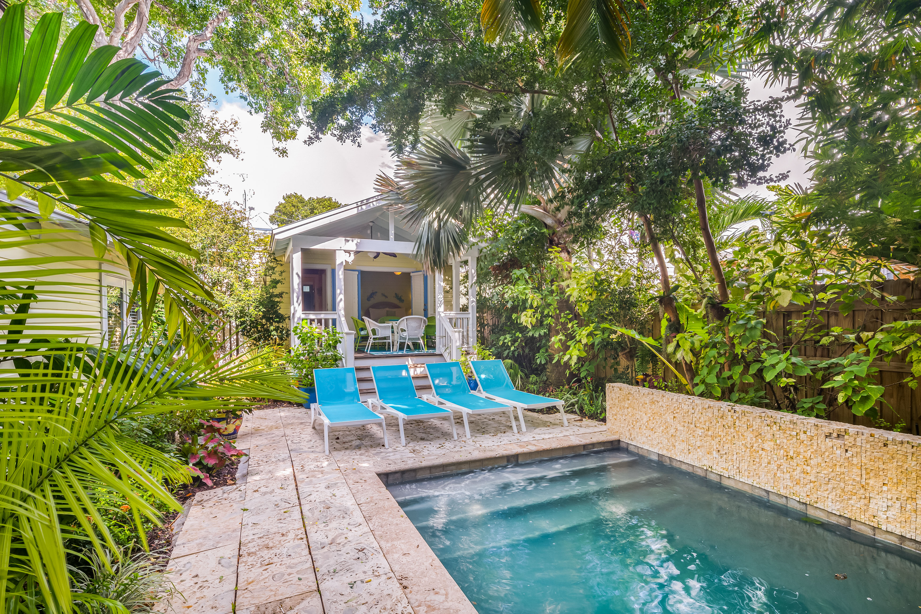 key west vacation rental with a private pool