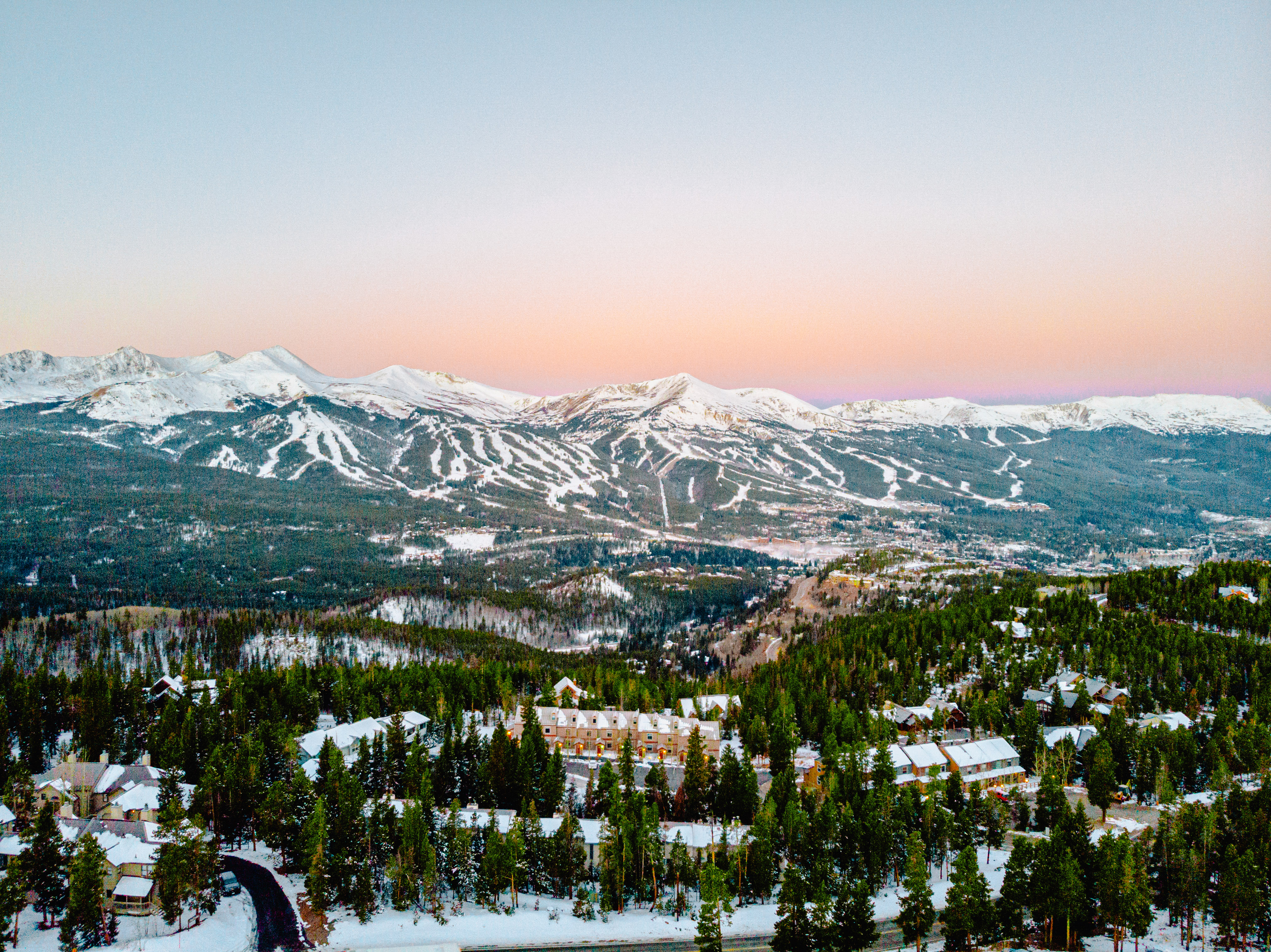 Breckenridge, CO skyline