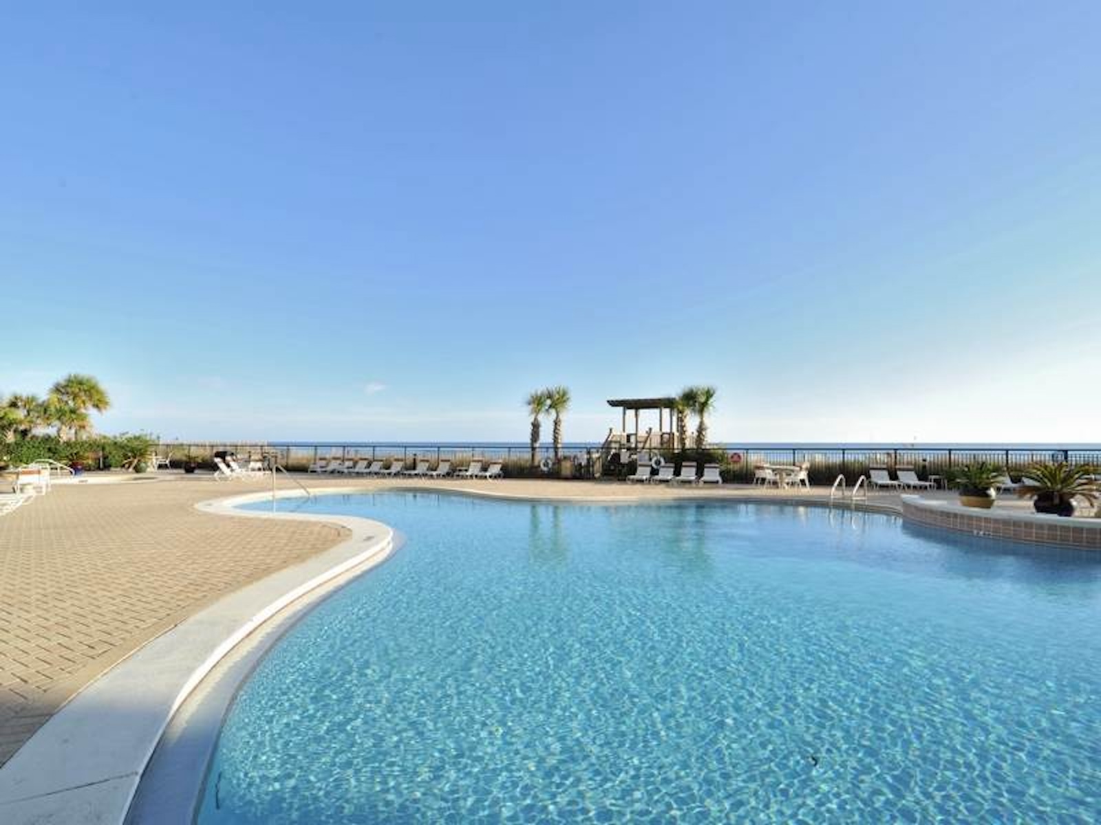 The Palacio resort pool.