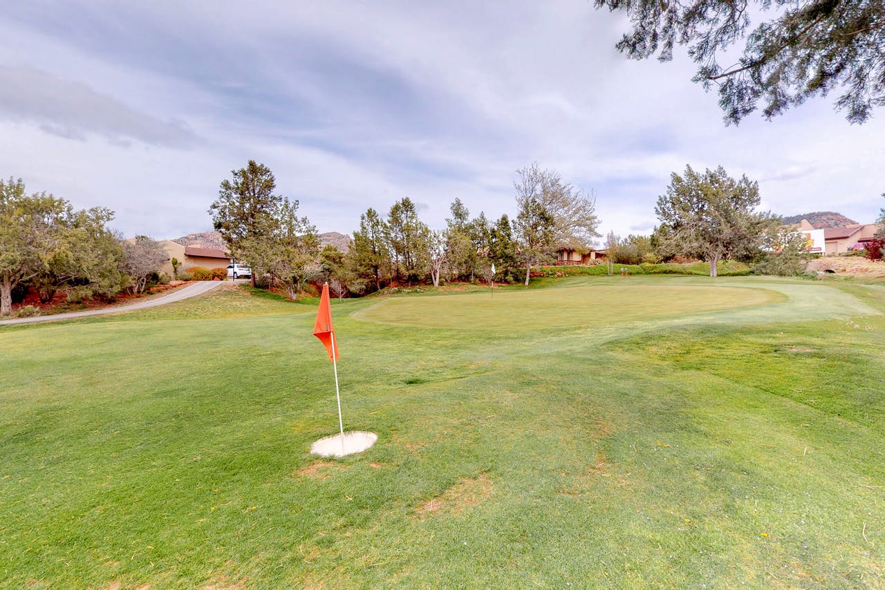 Golf course in Sedona, AZ