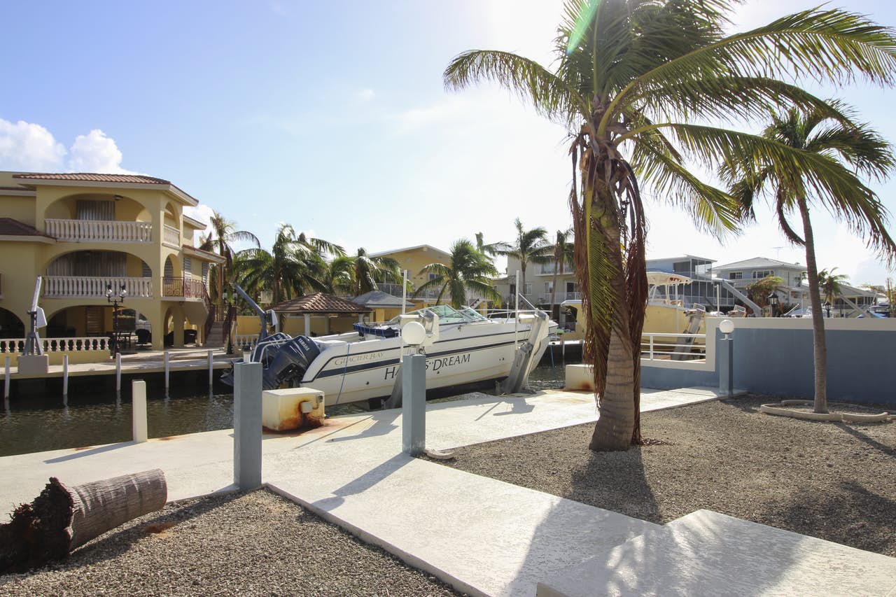 Vacation rental with boat dock in Key Largo, FL