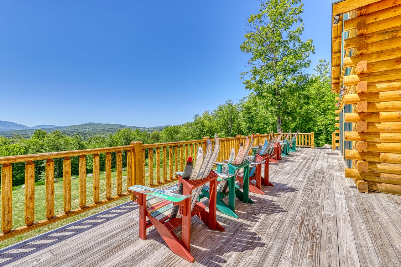 Large cabin rental in Franconia, NH