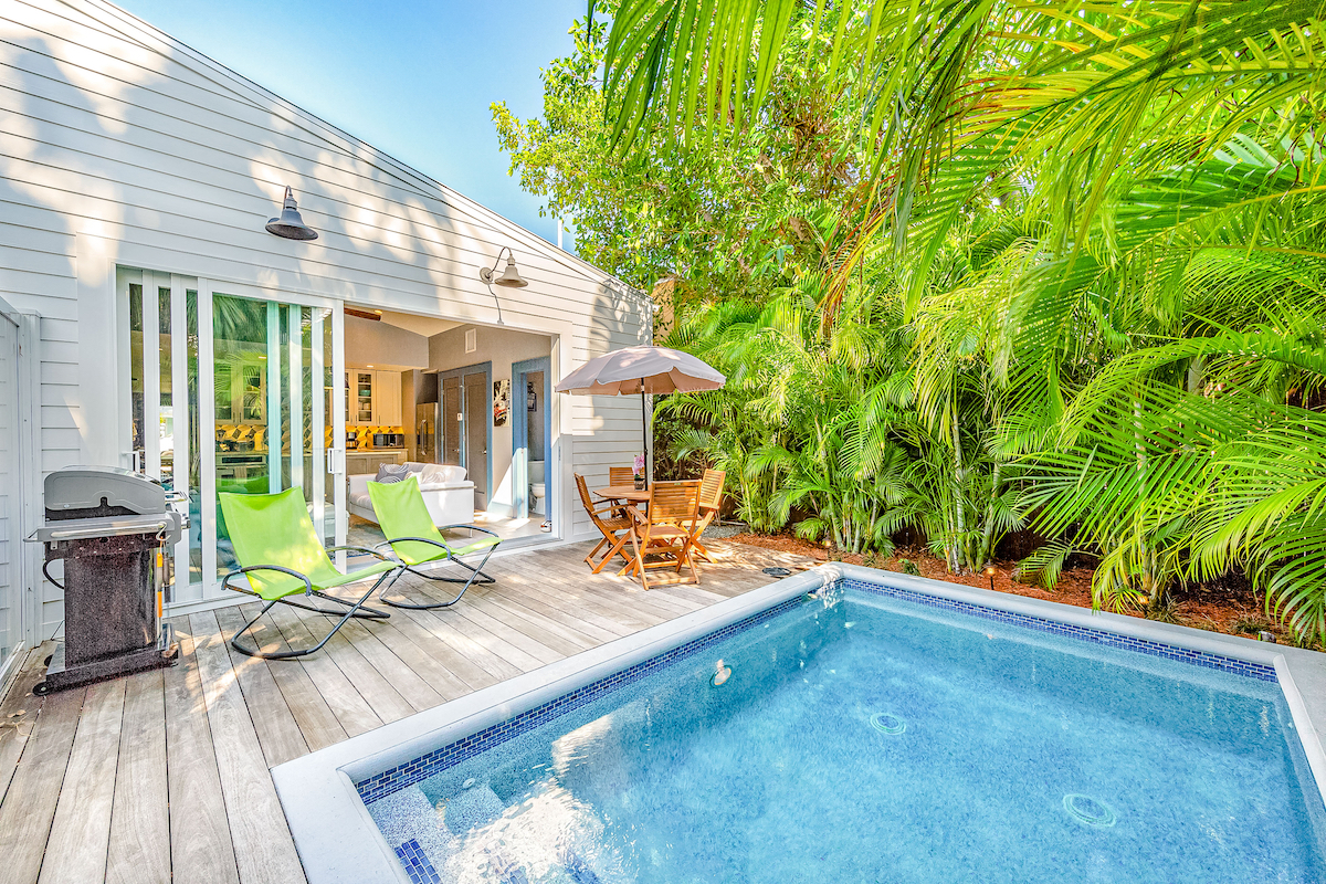 Vacation rental in Key West.