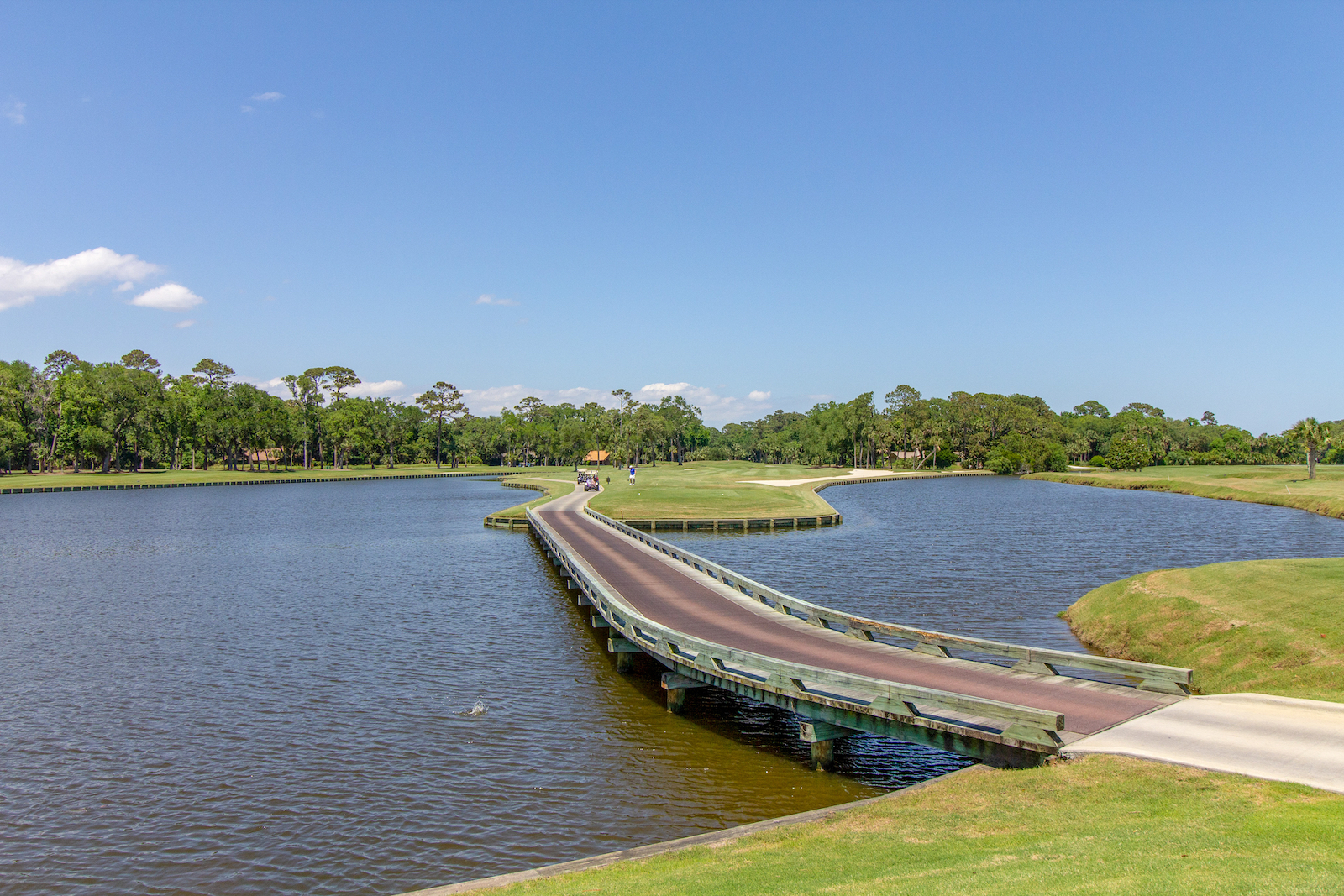 The golf course at Sea Pines in Hilton Head