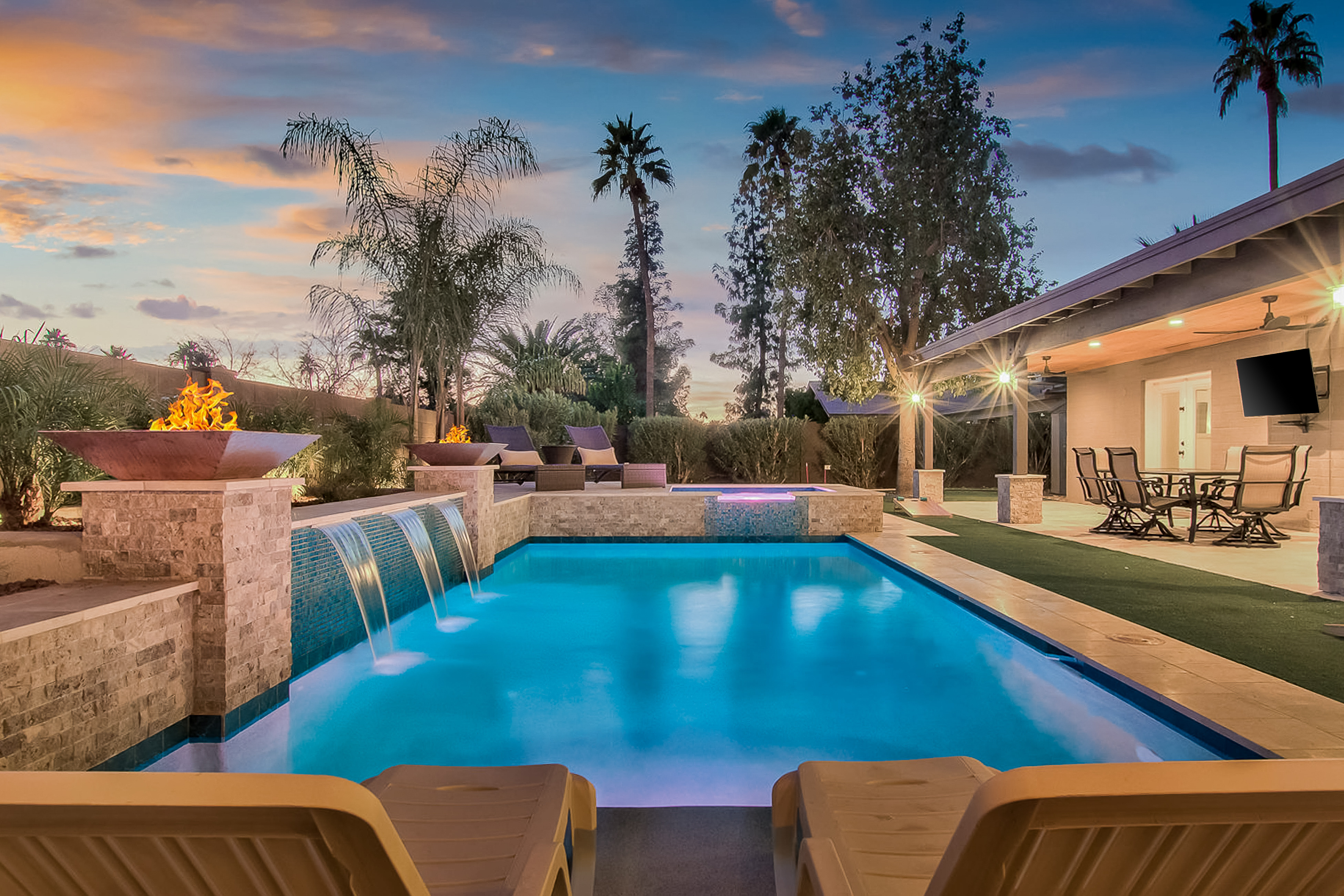 Vacation rental with a pool in Scottsdale, Arizona