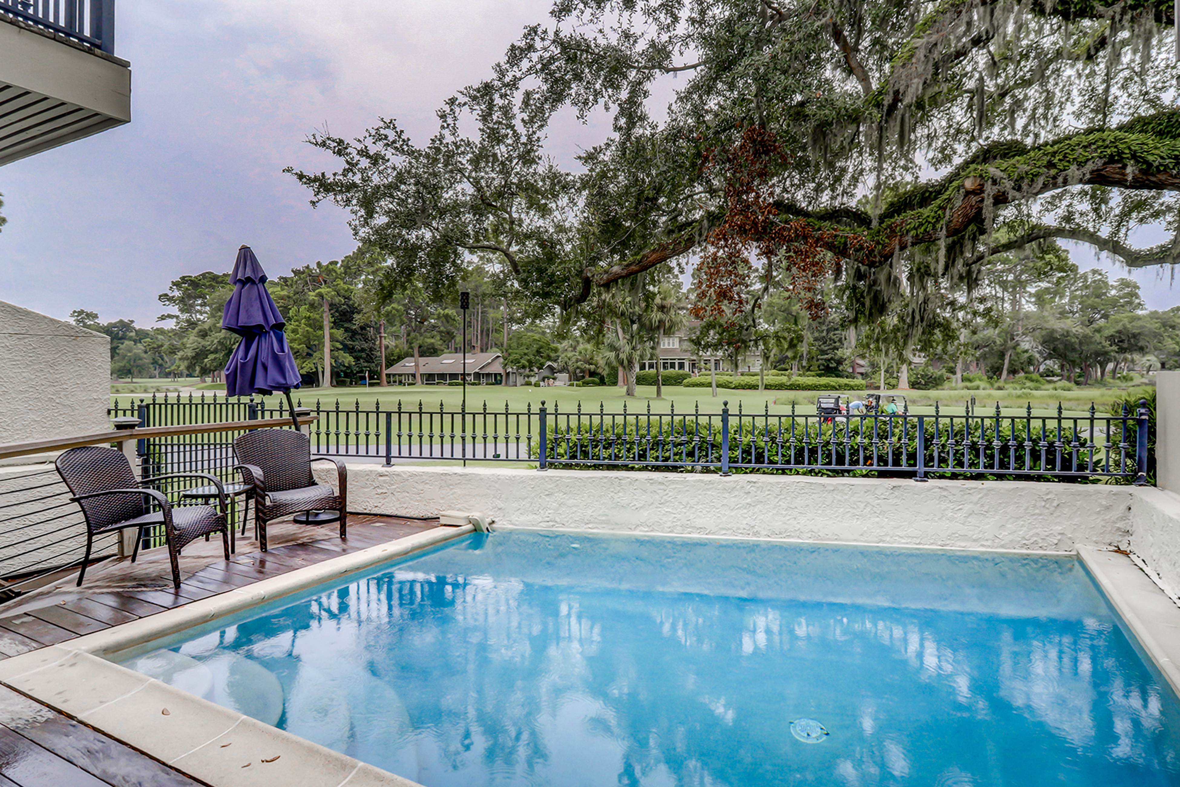 Vacation rental in Hilton Head with a pool.