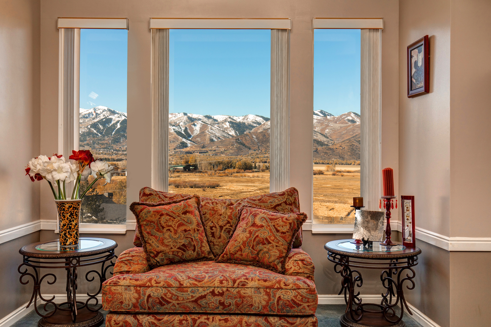 The mountain views found at a Park City, Utah vacation rental.