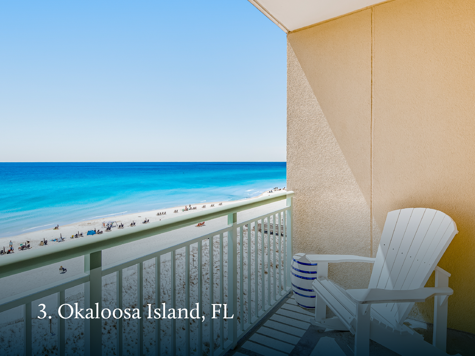 3. Okaloosa Island, FL - Best Places to Buy