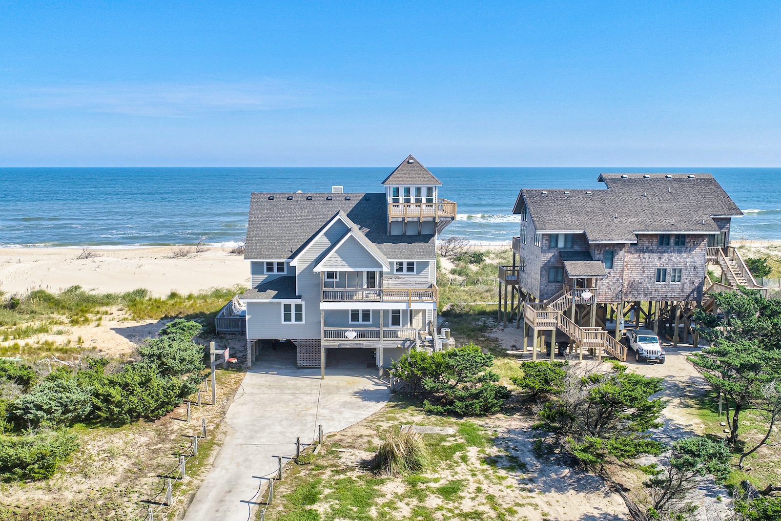 Oceanfront rental in Avon, NC.