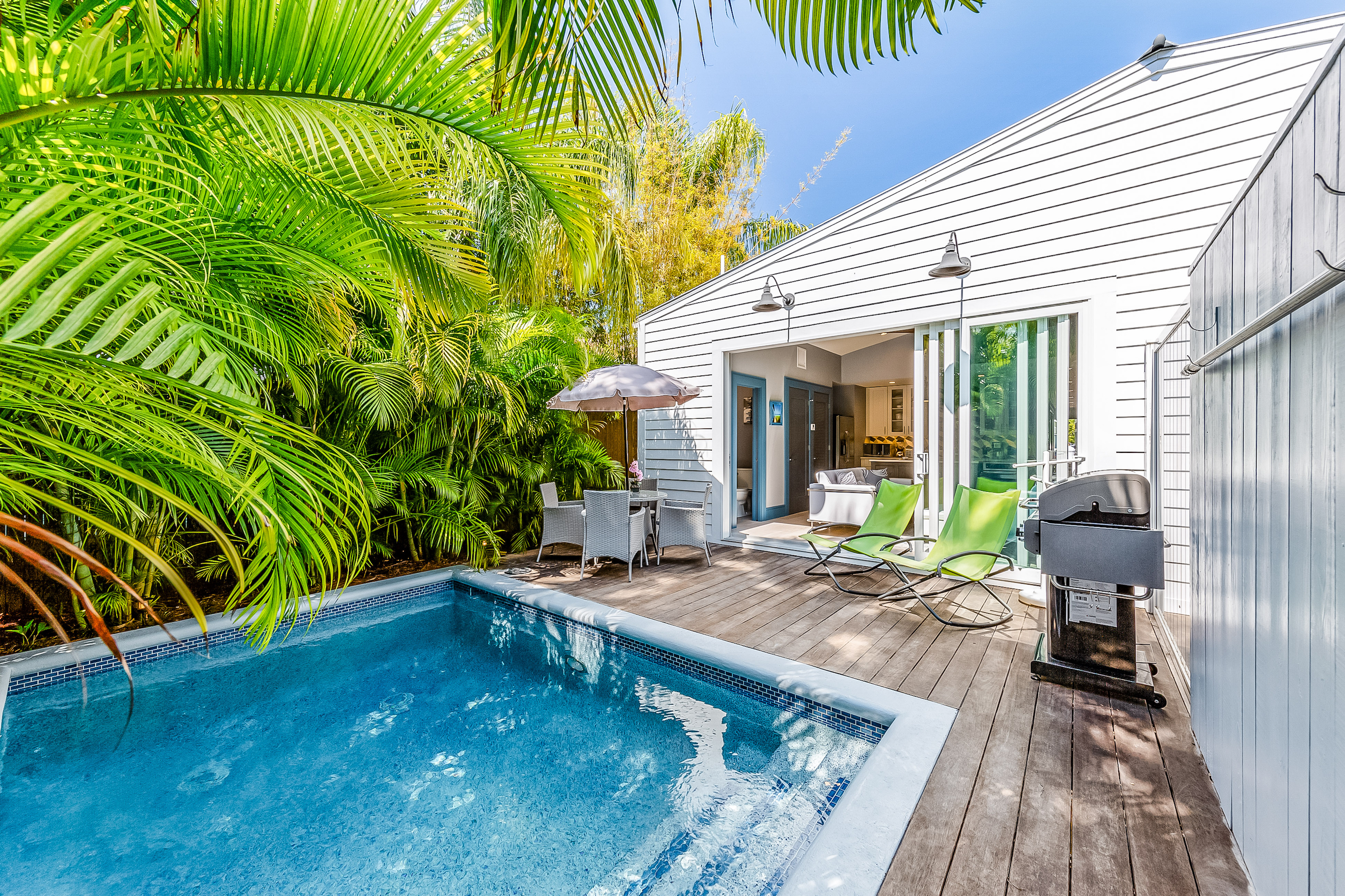 Vacation home in Key West, FL with outdoor pool, grill, and patio furniture