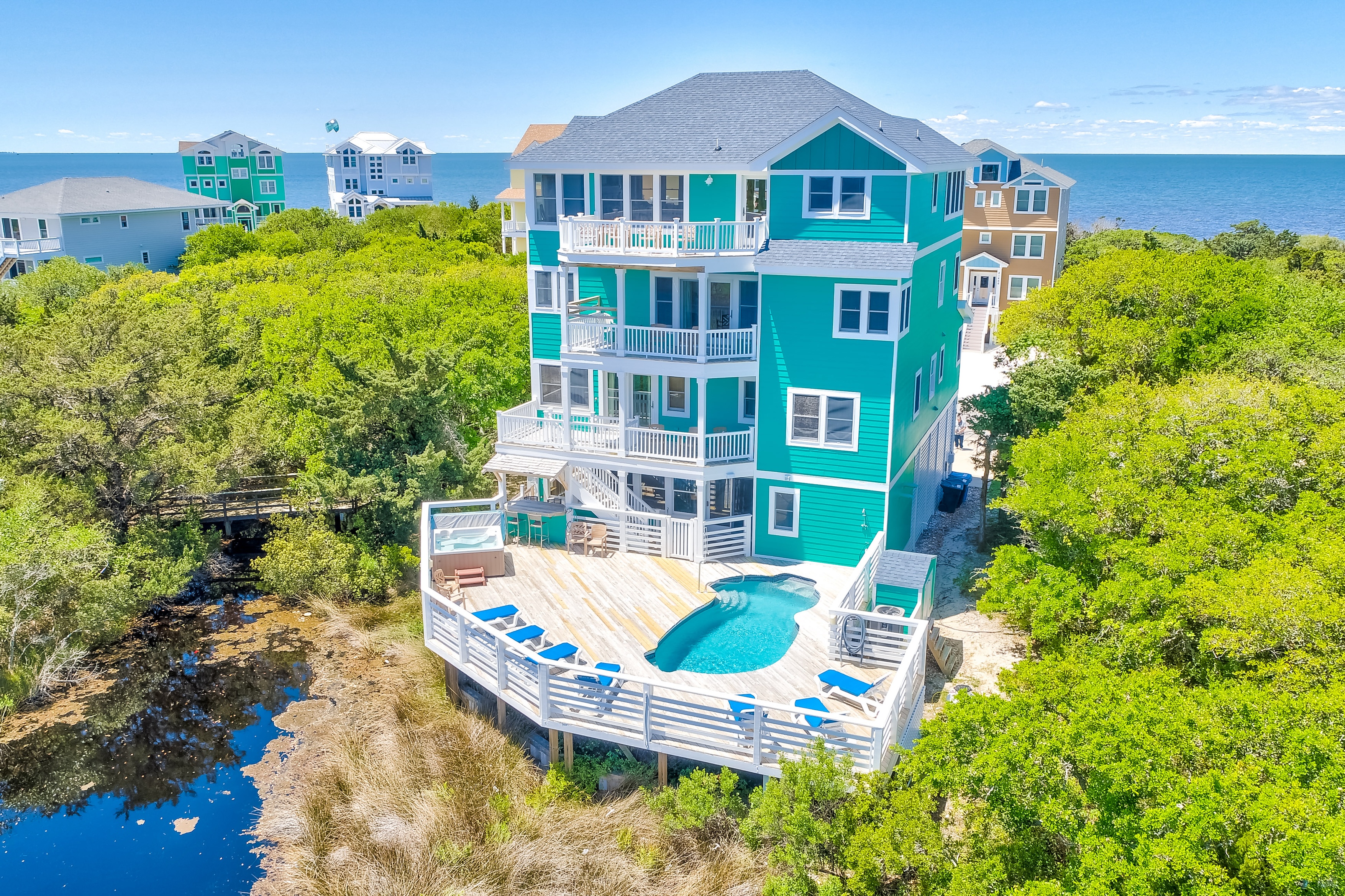 avon nc beach home with private pool