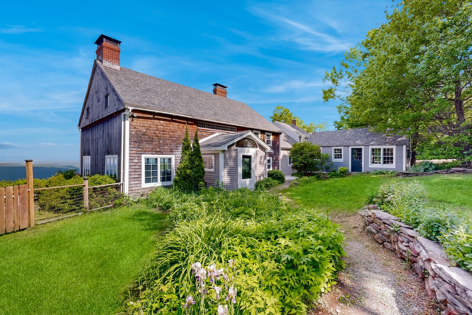 The exterior of a Dover vacation rental.