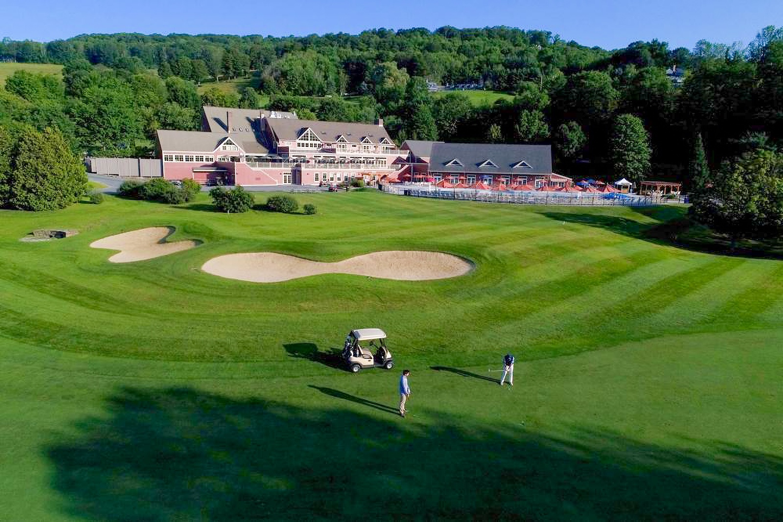 Golf course in Quechee.