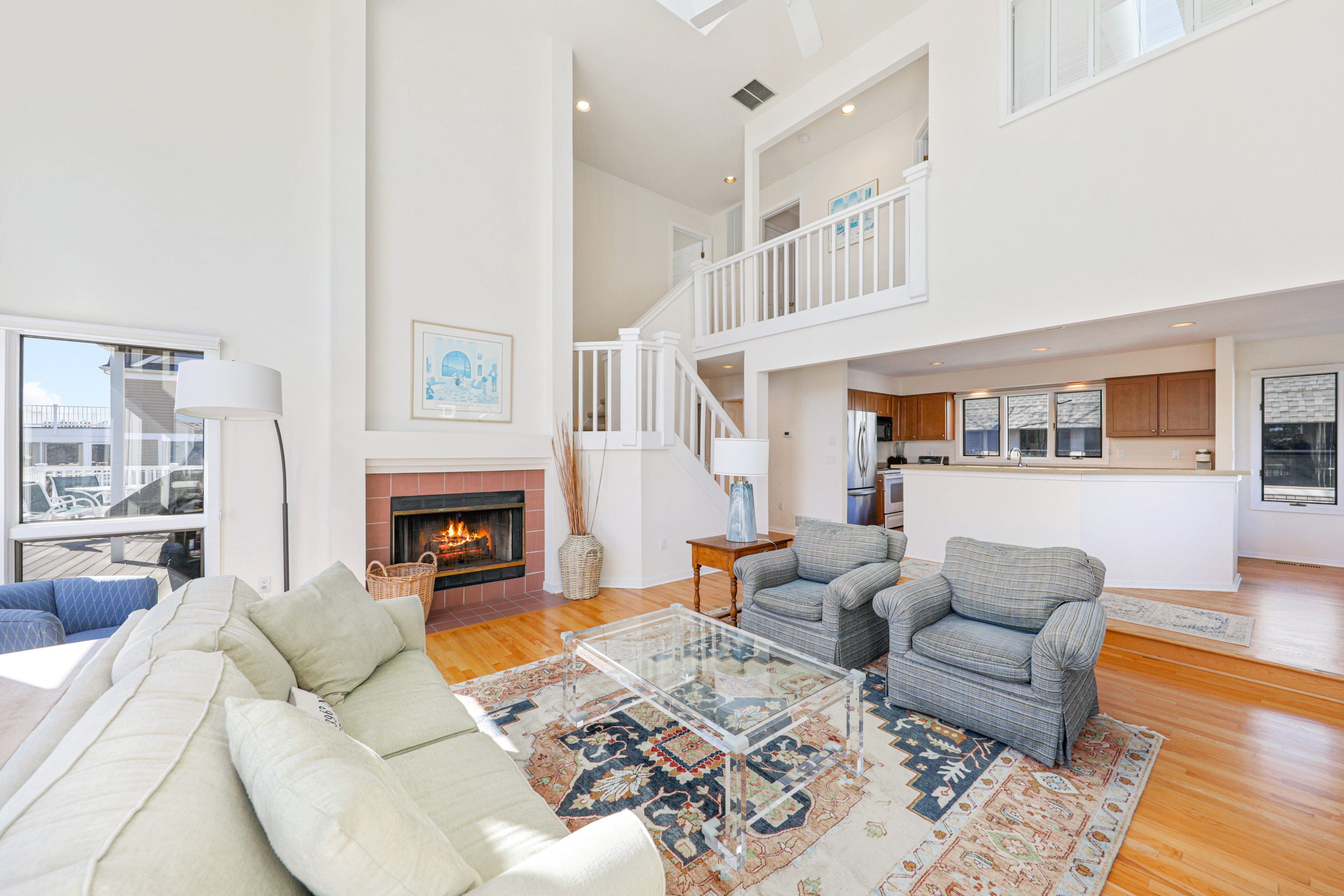 Rehoboth Beach living room.