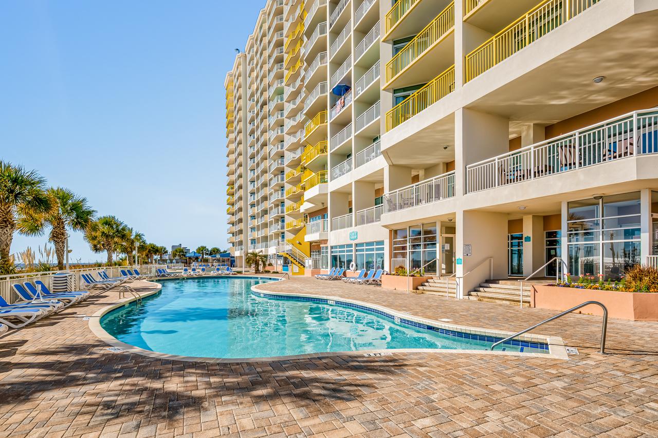 The pool at the Bay Watch Resort in Myrtle Beach.