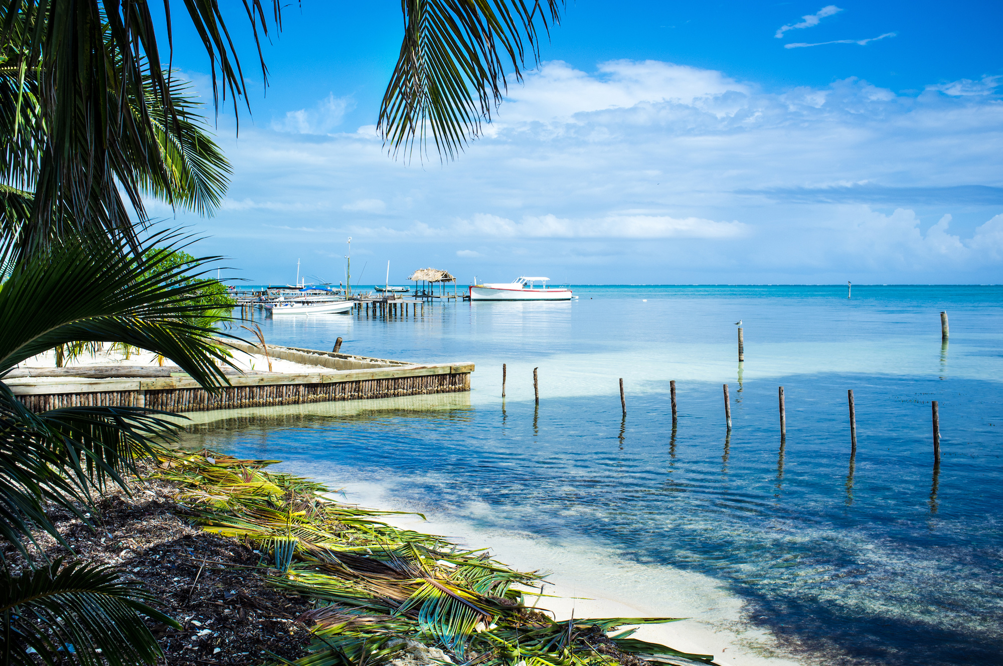 Beach in Belize