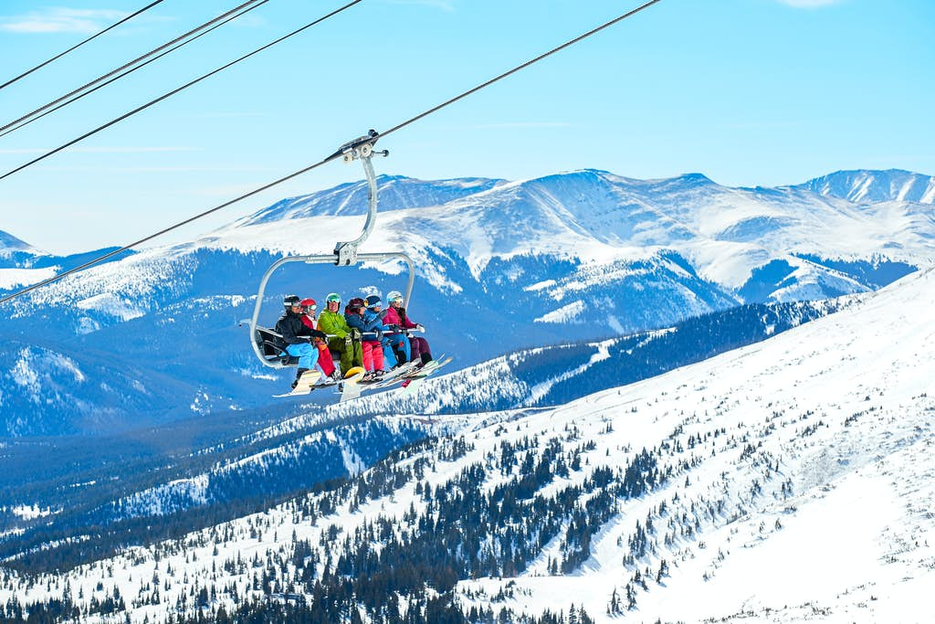 Breckenridge ski lift.