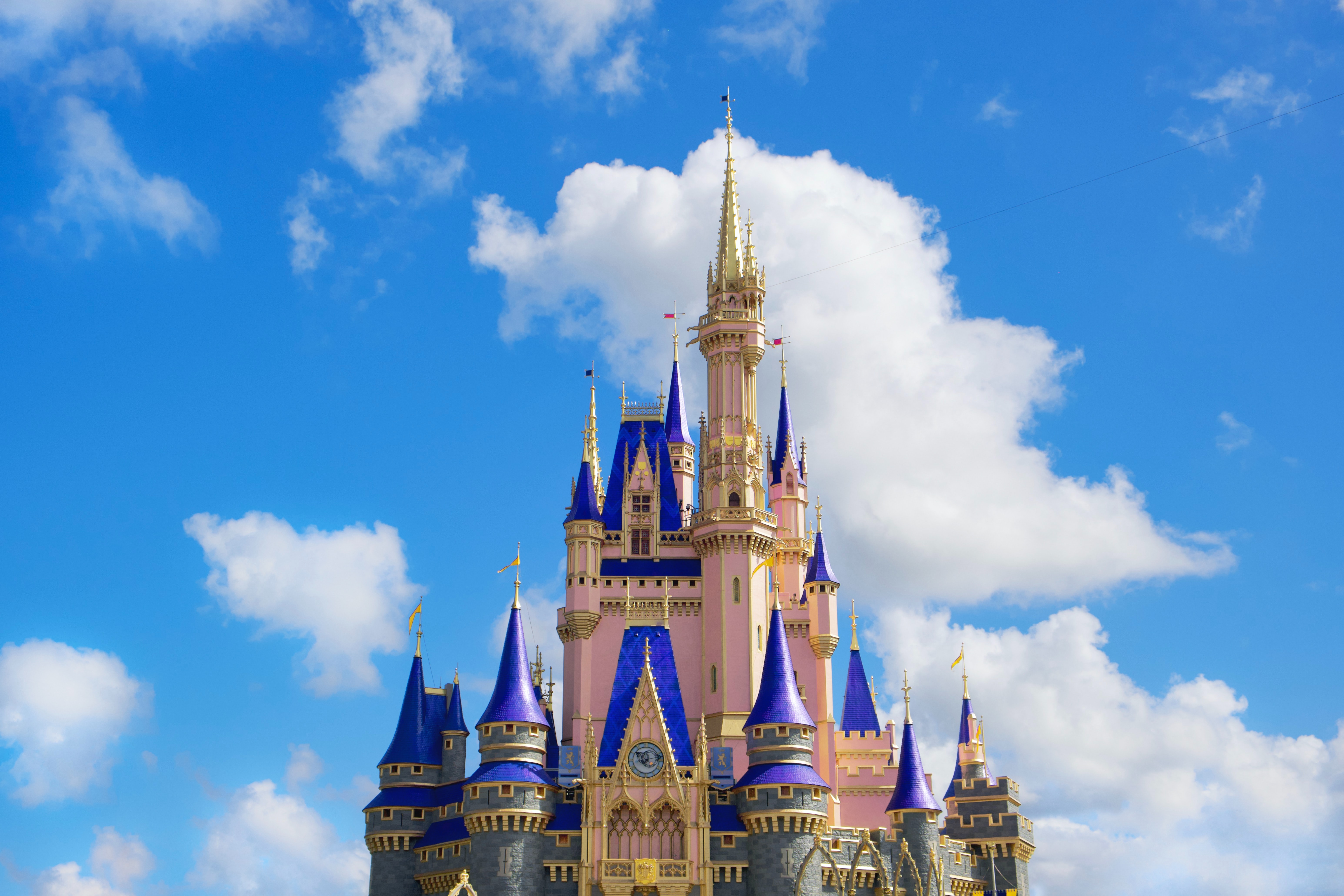 Disney World castle.