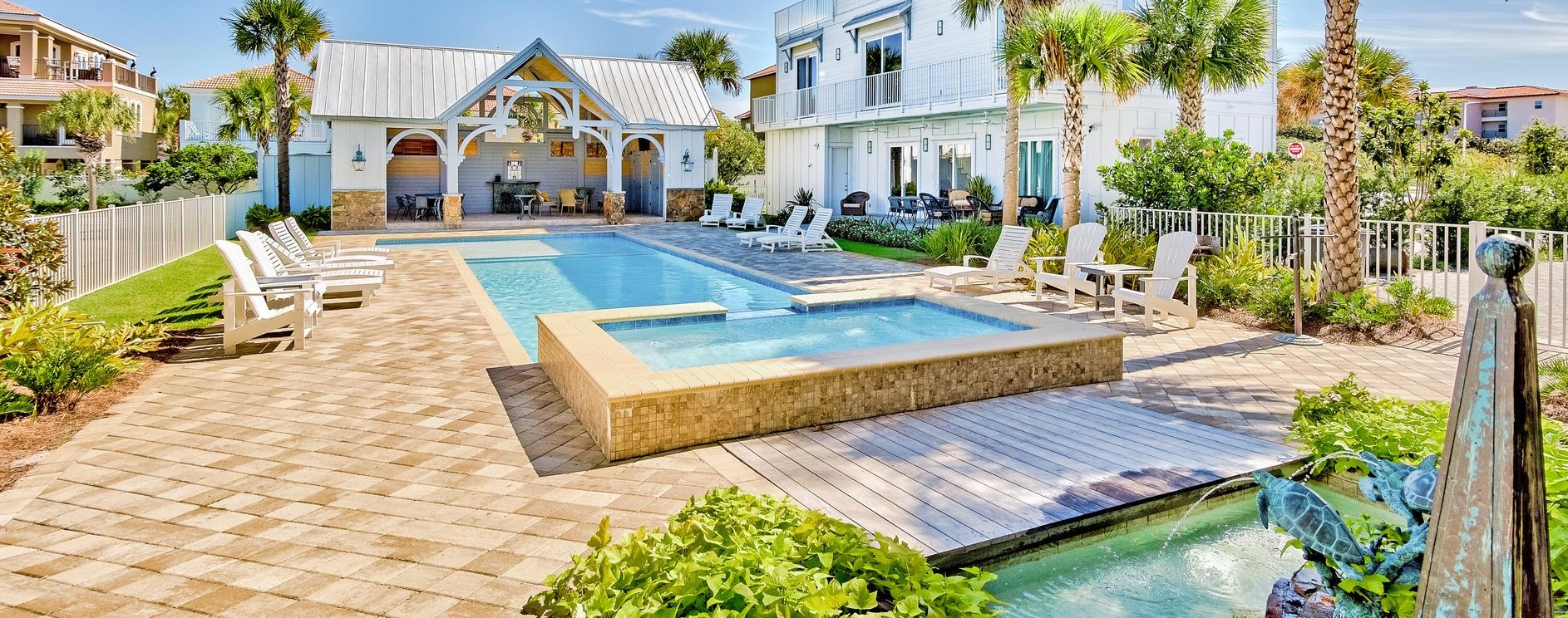 Florida house with a pool