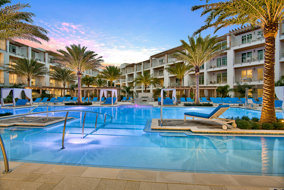 Outdoor Pool at The Pointe on 30A Florida