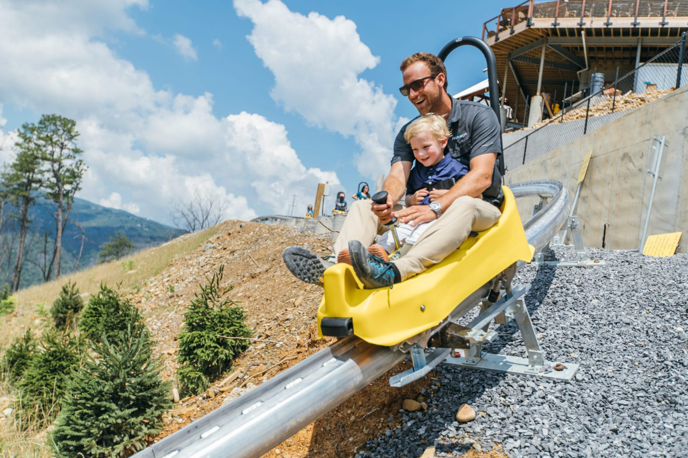 Best things to do in Gatlinburg, TN: roller coaster.