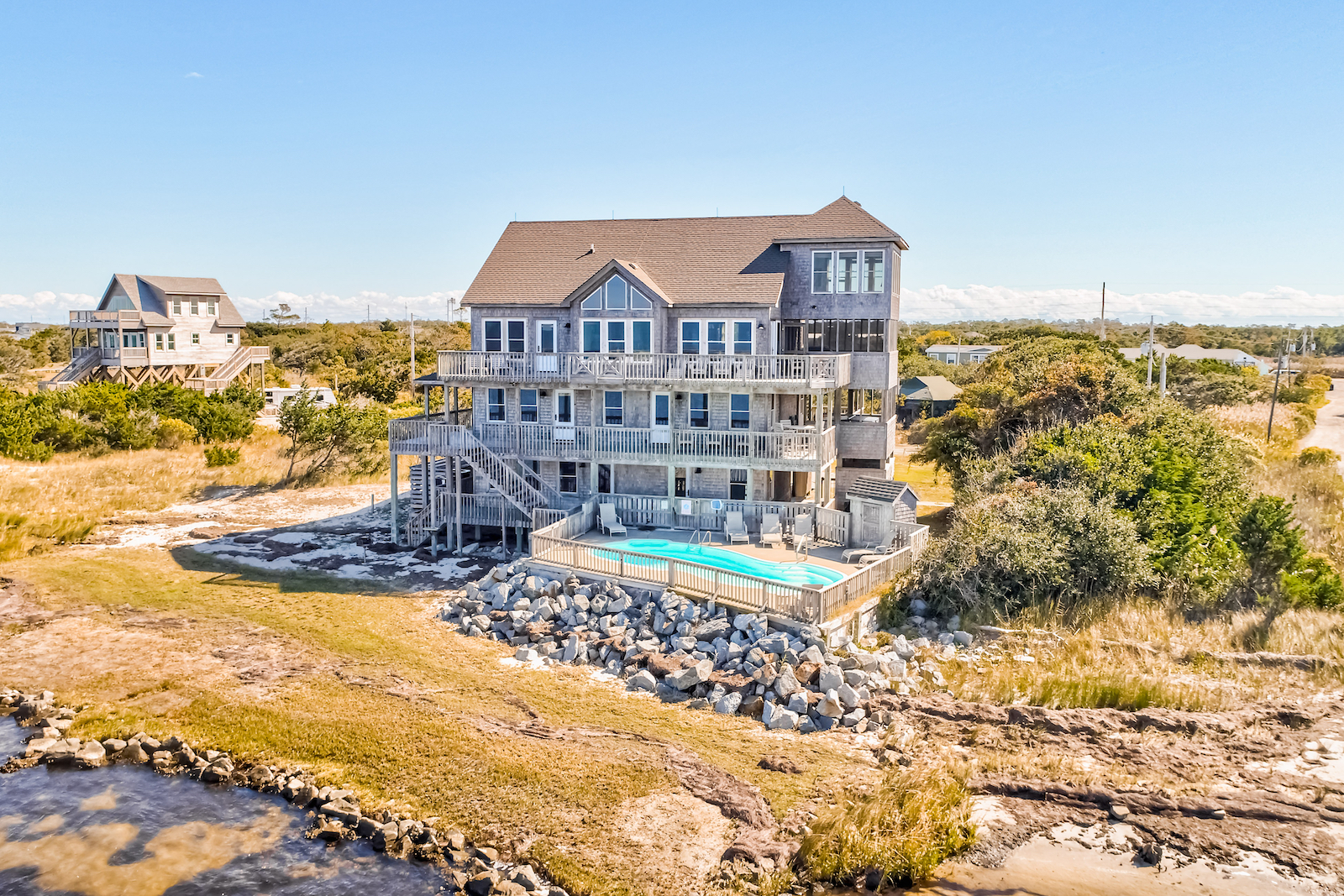 A vacation rental in Hatteras Island.