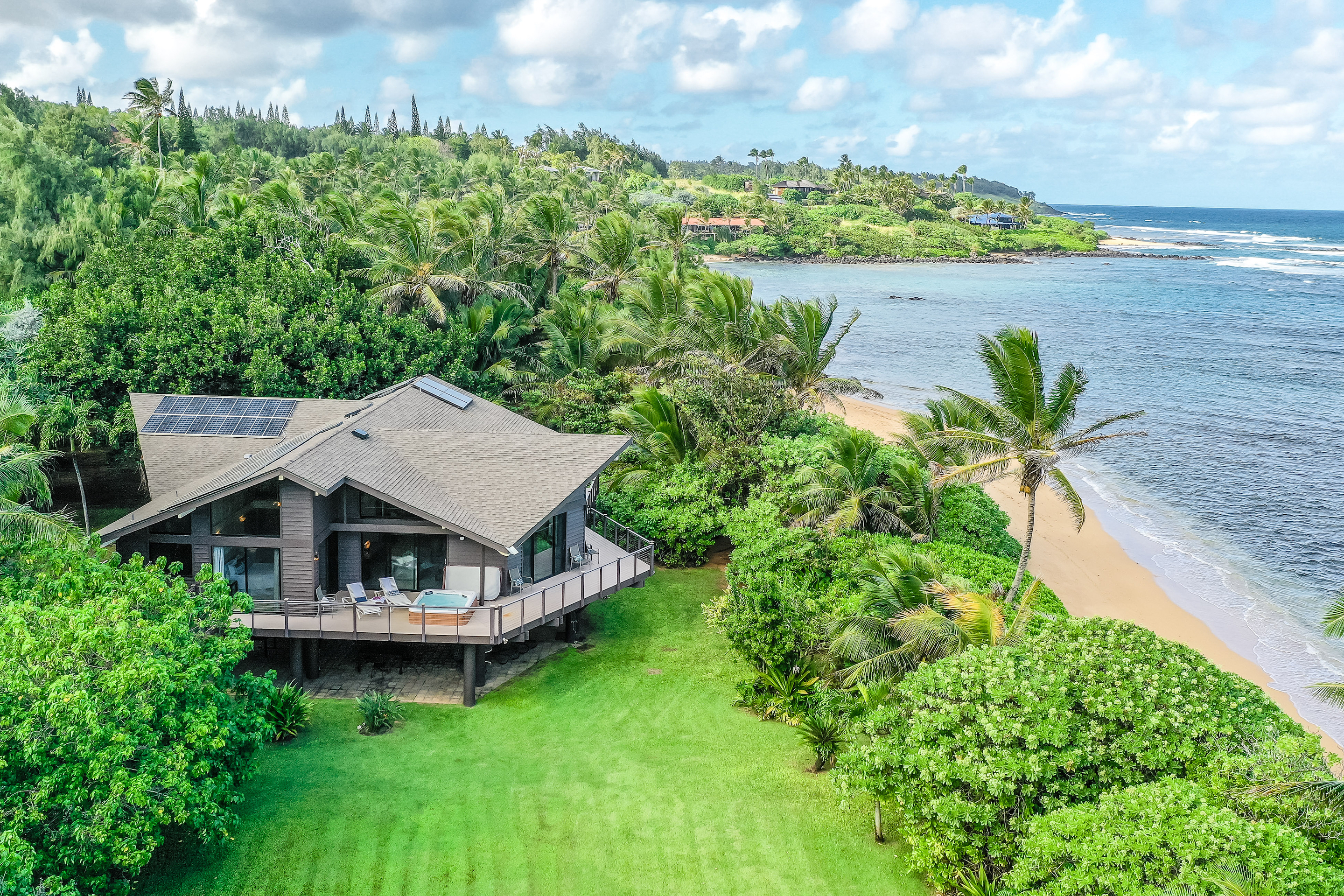 A vacation rental in Kauai, HI located near the beach.