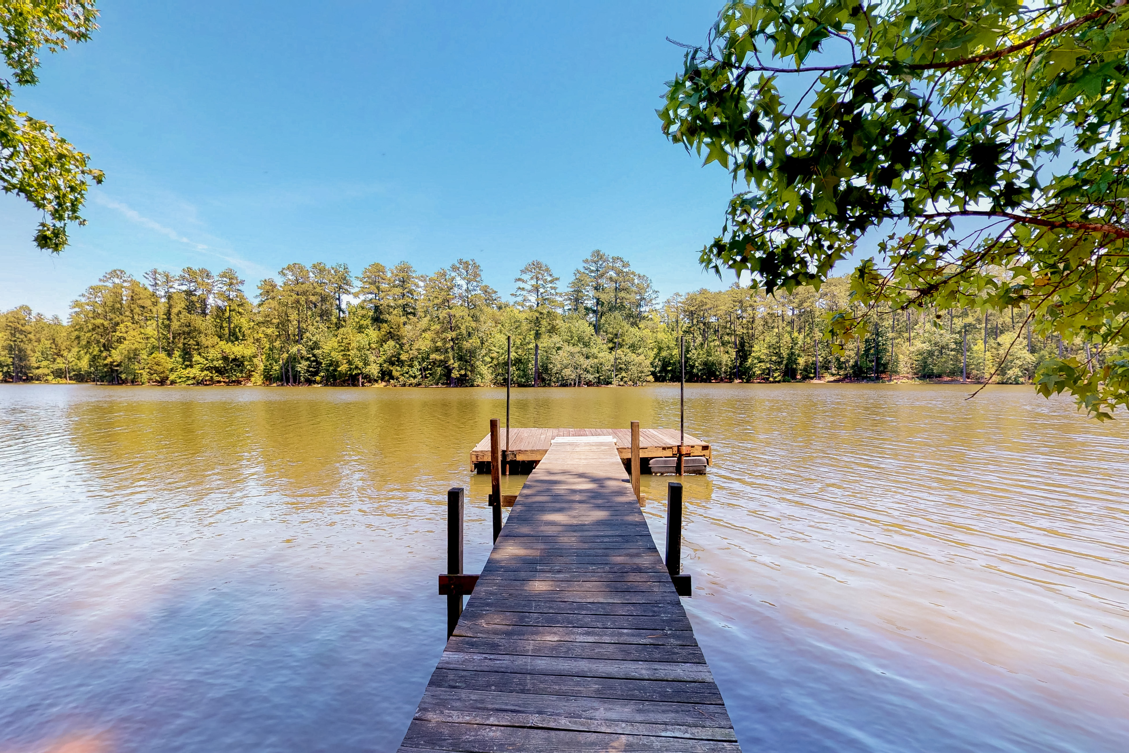 Dock over Lake Murray