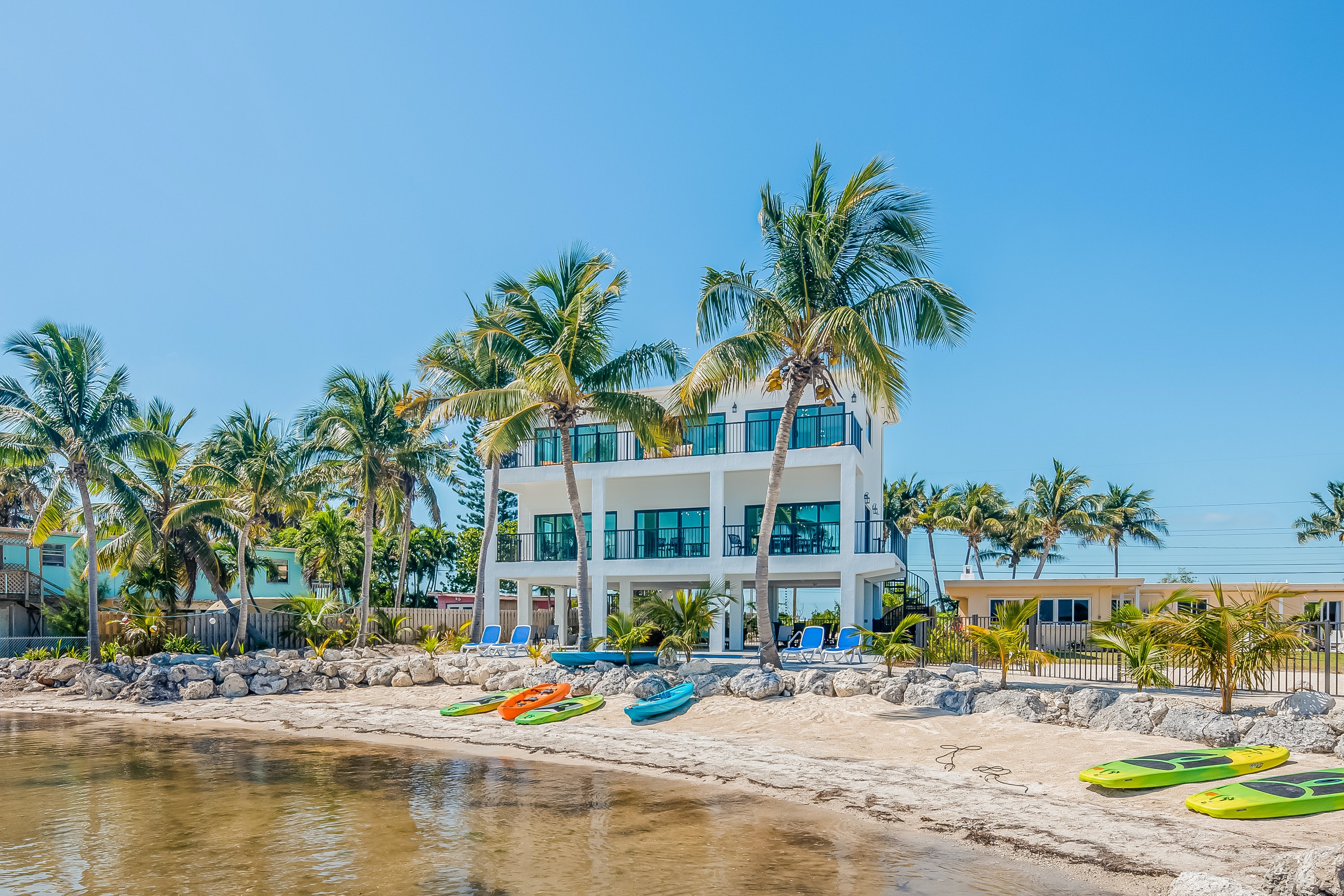 House on the beach in Marathon Fl.