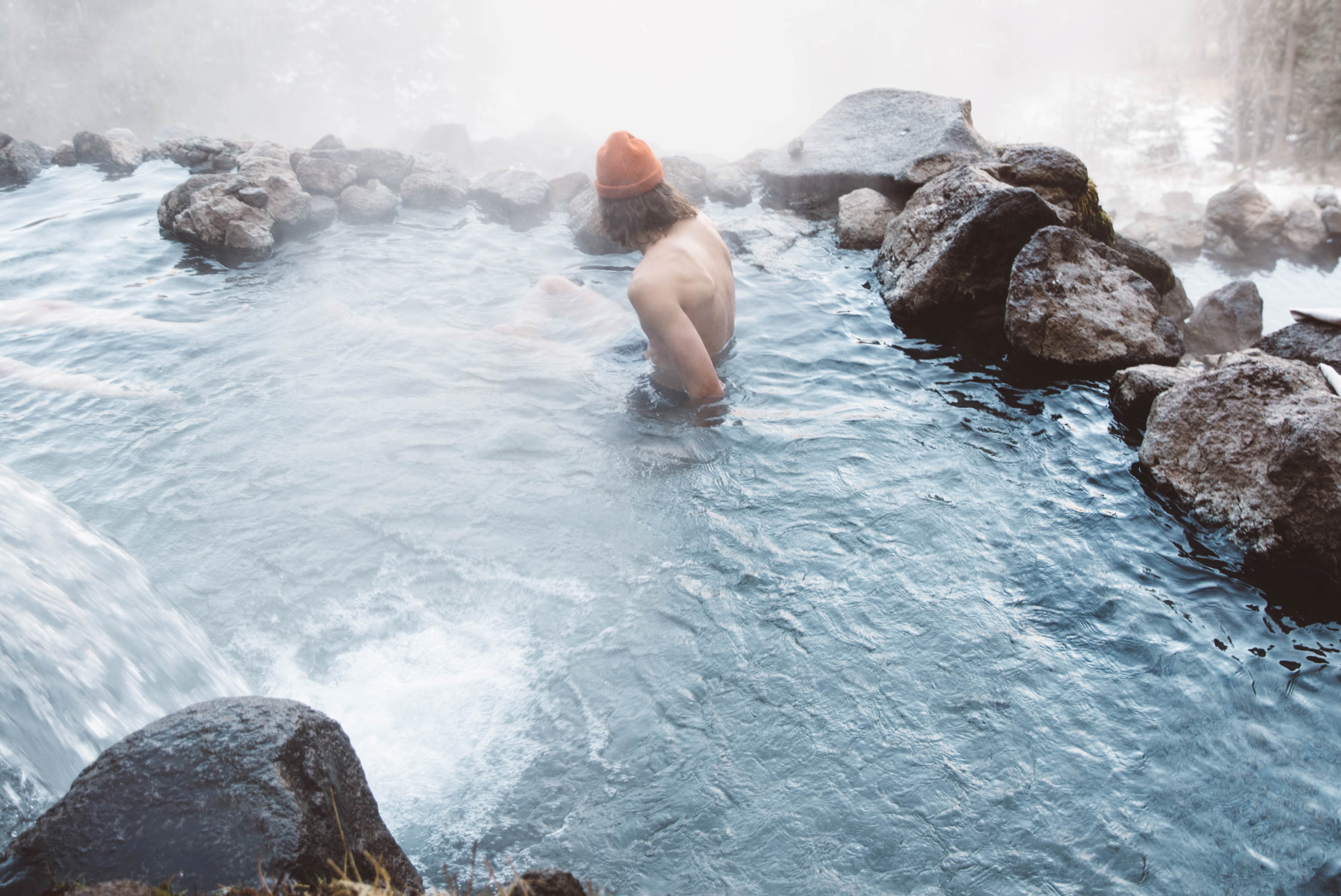 Hot spring in McCall, ID
