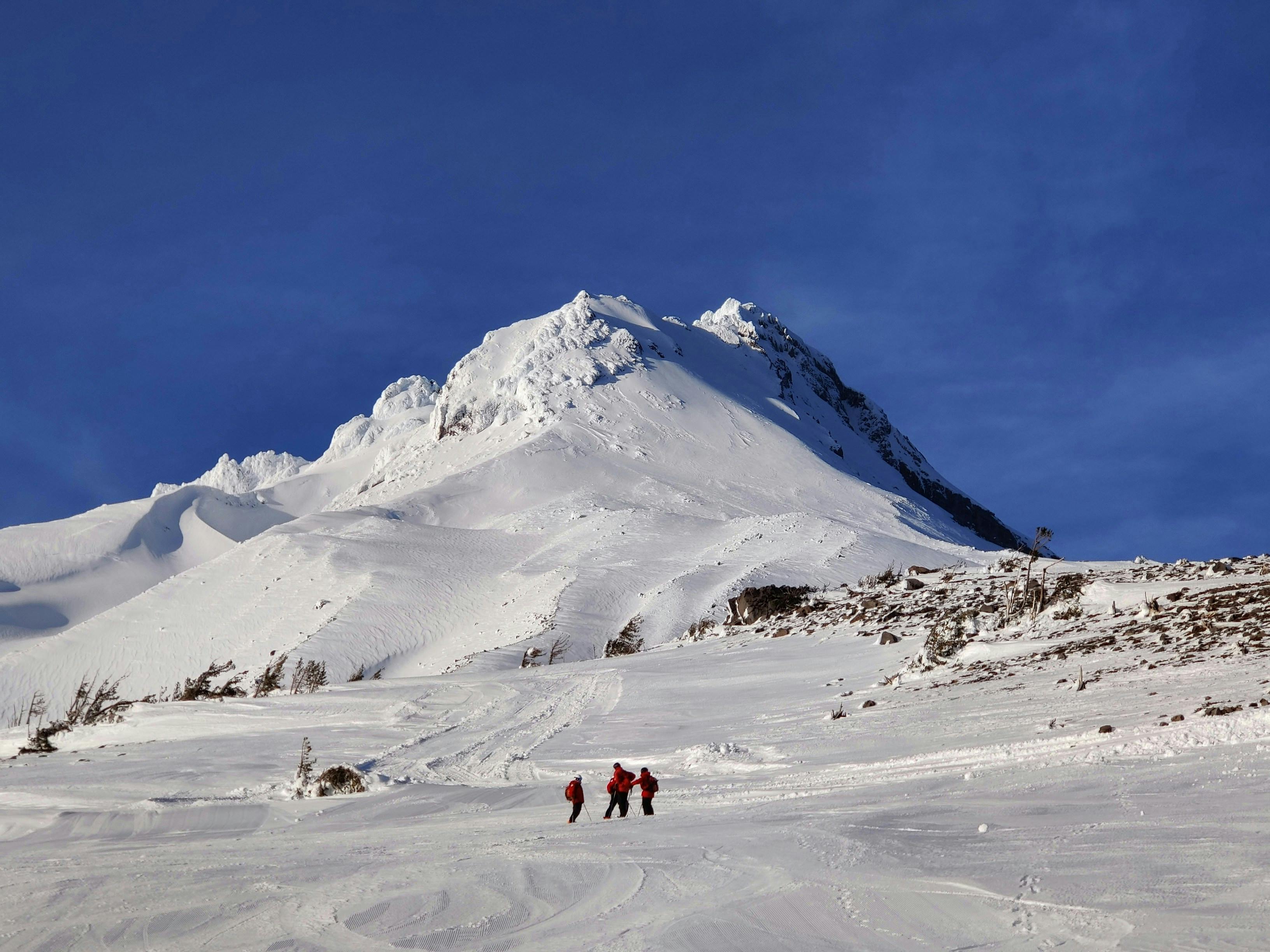 Mount Hood in winter