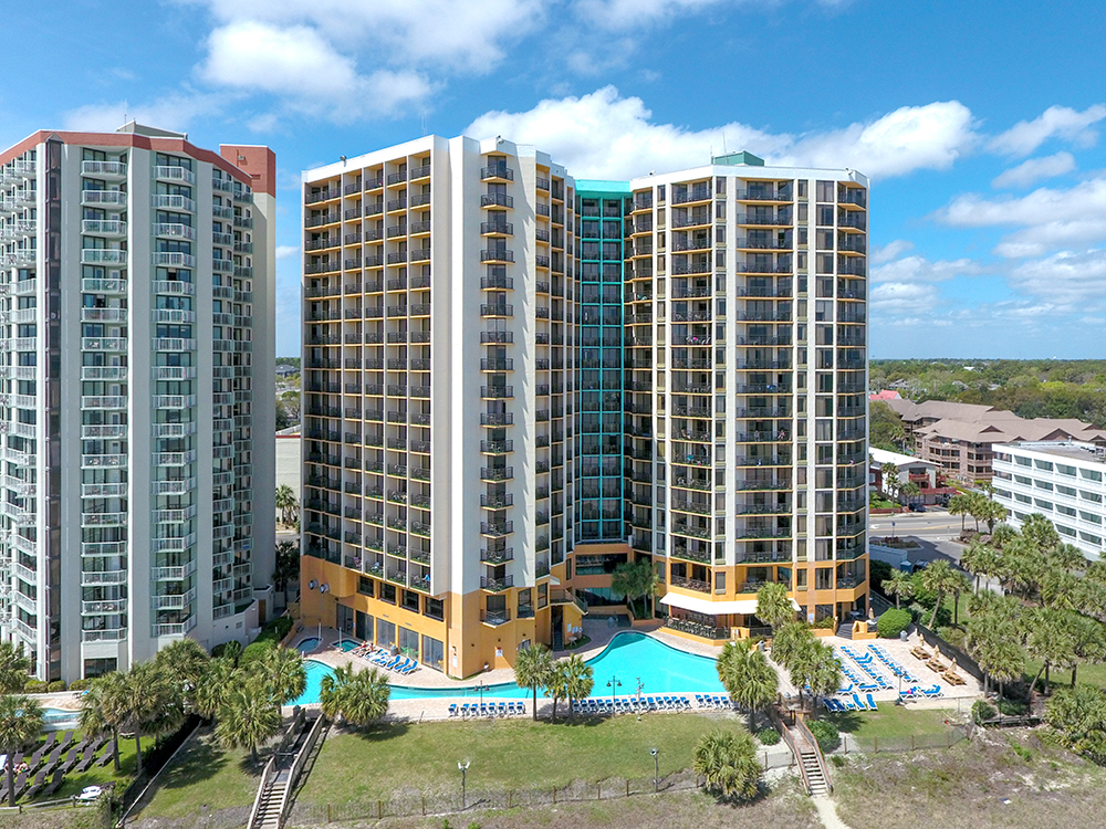 Patrica Grand resort buildings in Myrtle Beach