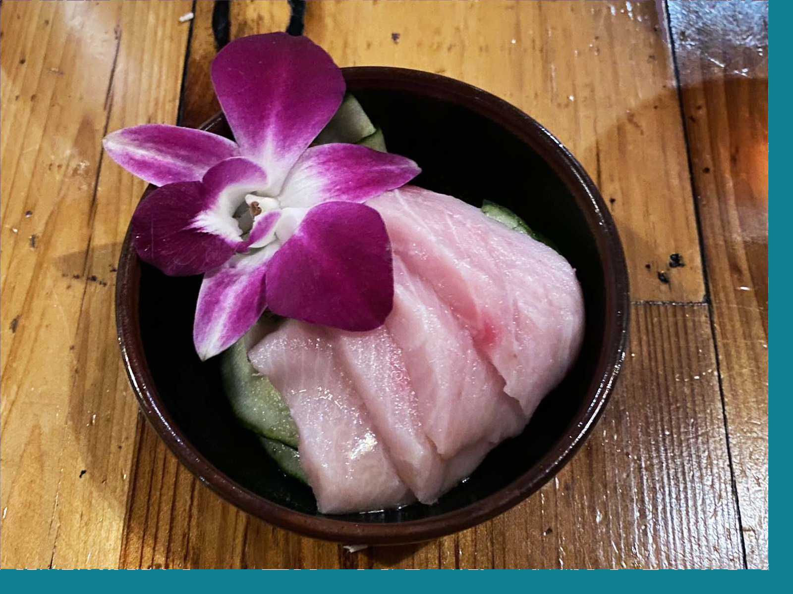 sushi from Sandfish in Palm Springs