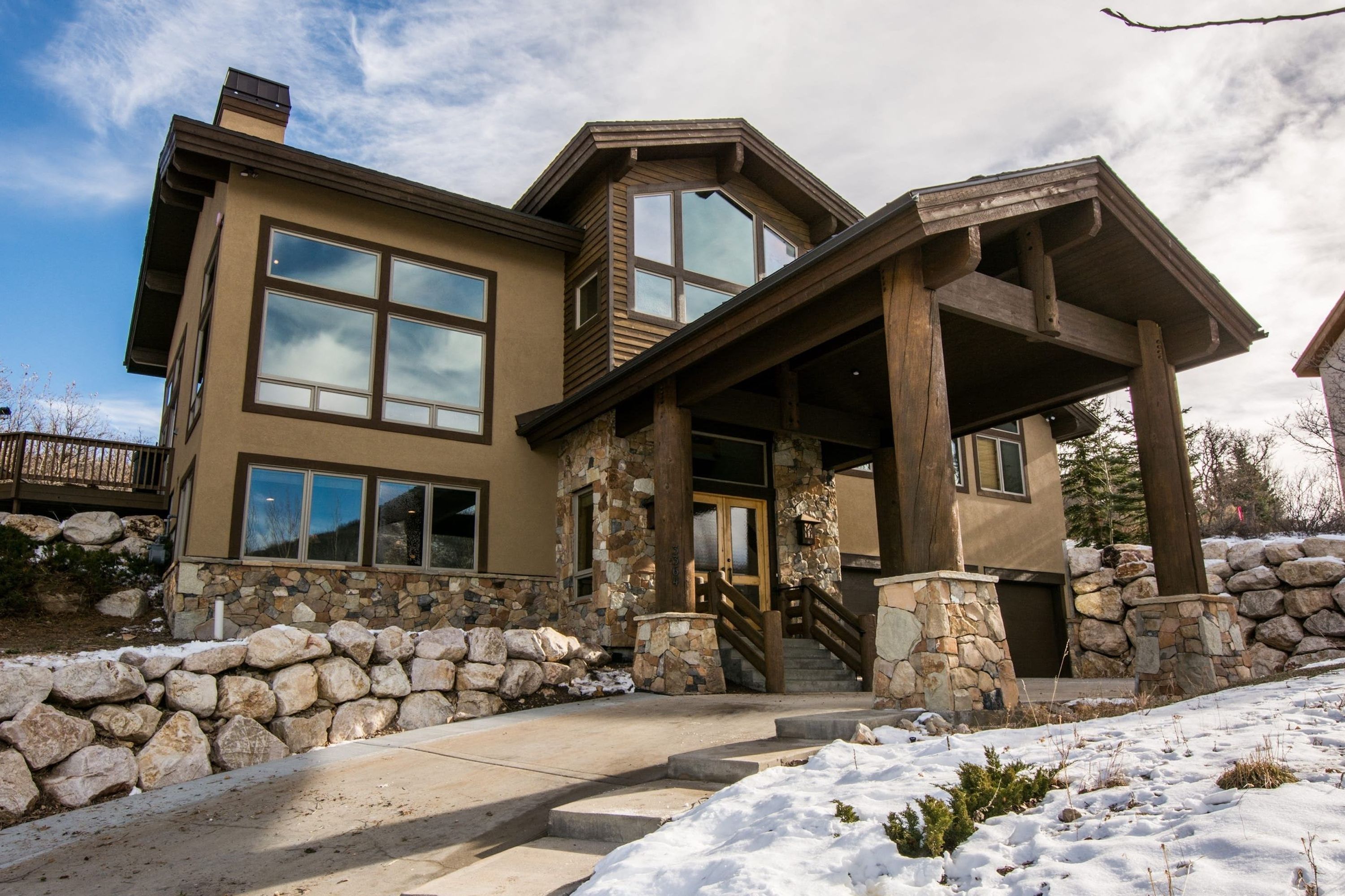 A luxury cabin in Park City, Utah