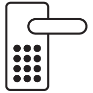Contactless check-in icon