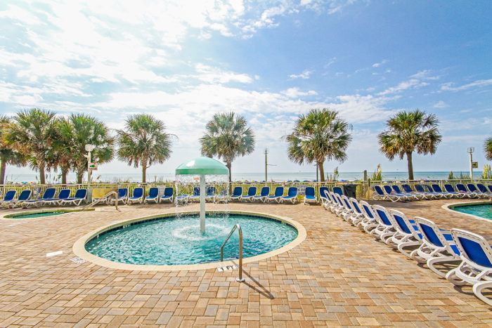 bay watch resort pool in north myrtle beach