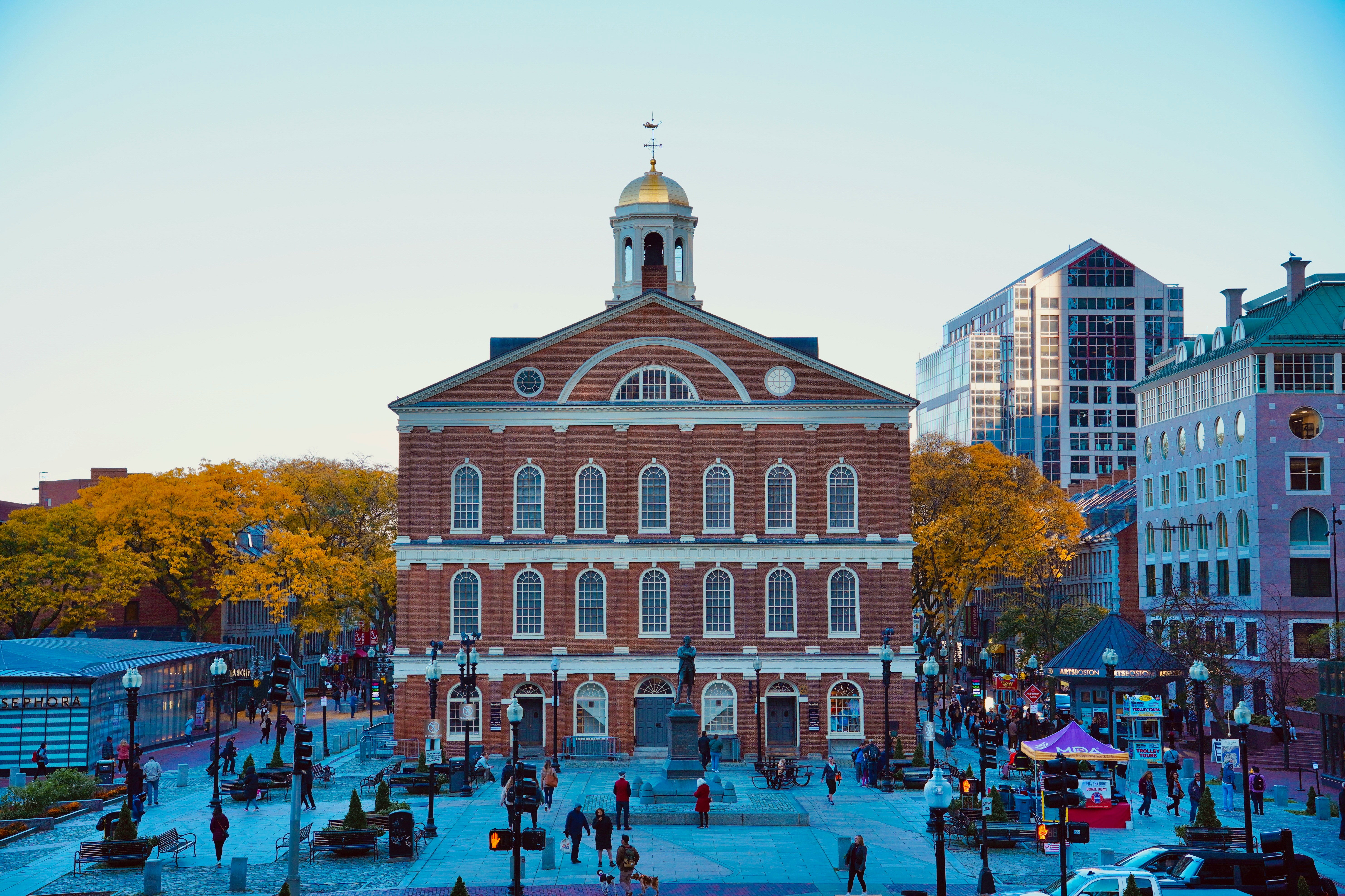 Faneuil Hall Marketplace in boston
