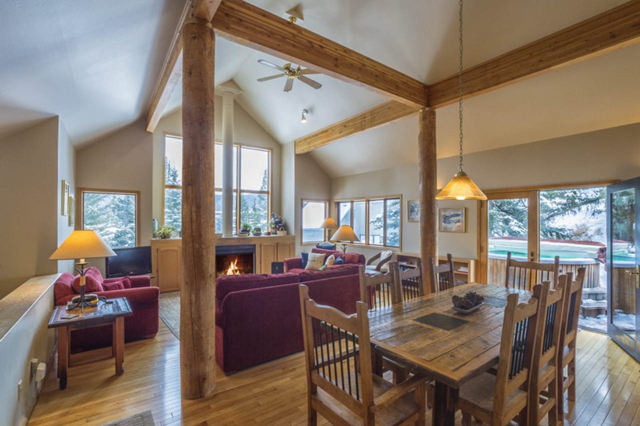 Interior of Cool Ridge Town Home located in Dillon, CO