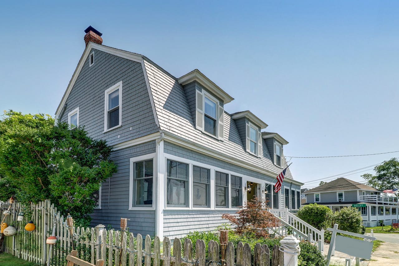 Two-story Cape Cod vacation rental home