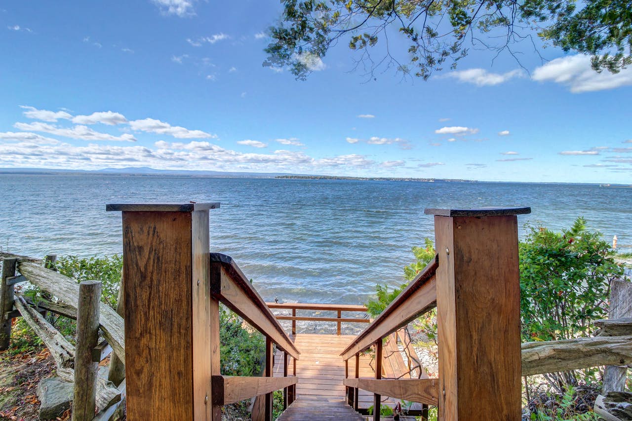 View of Lake Champlain