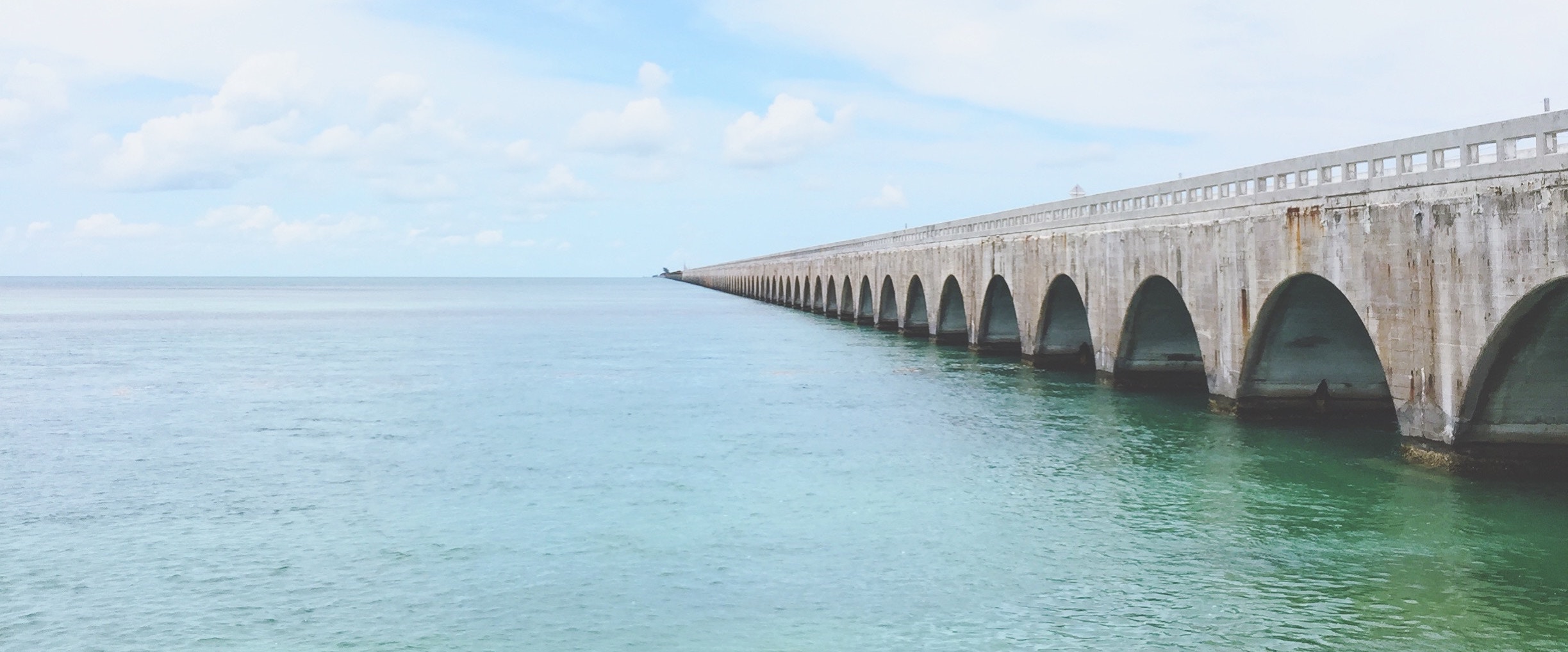 7 mile bridge in the florida keys
