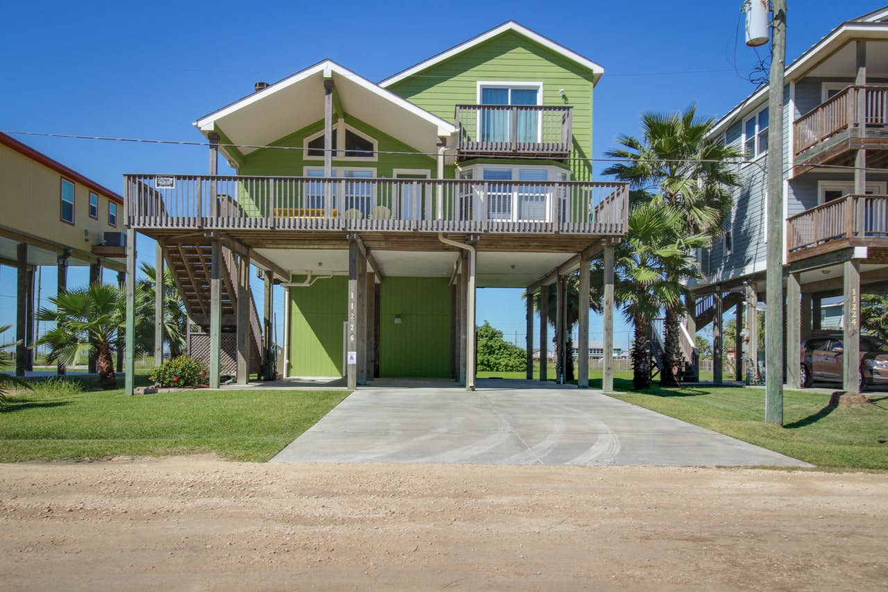 Galveston Beach House Rentals in Every Sea Glass Hue Vacasa