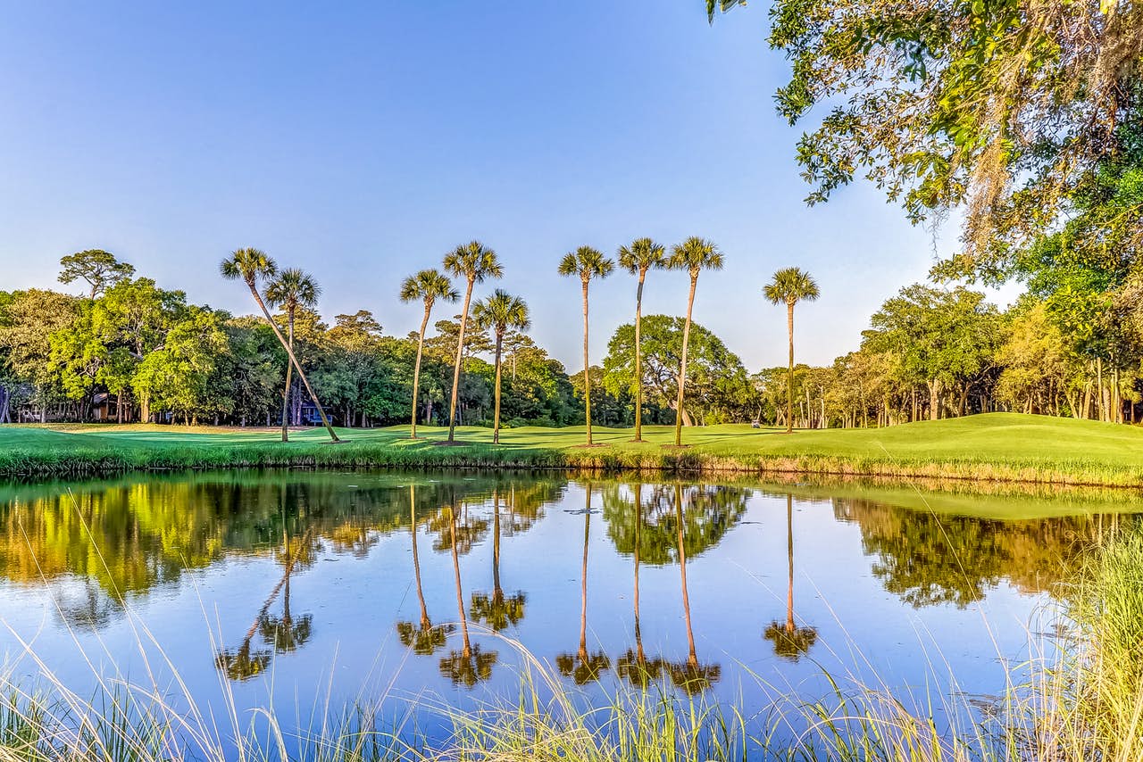 Kiawah Island, SC golf course.