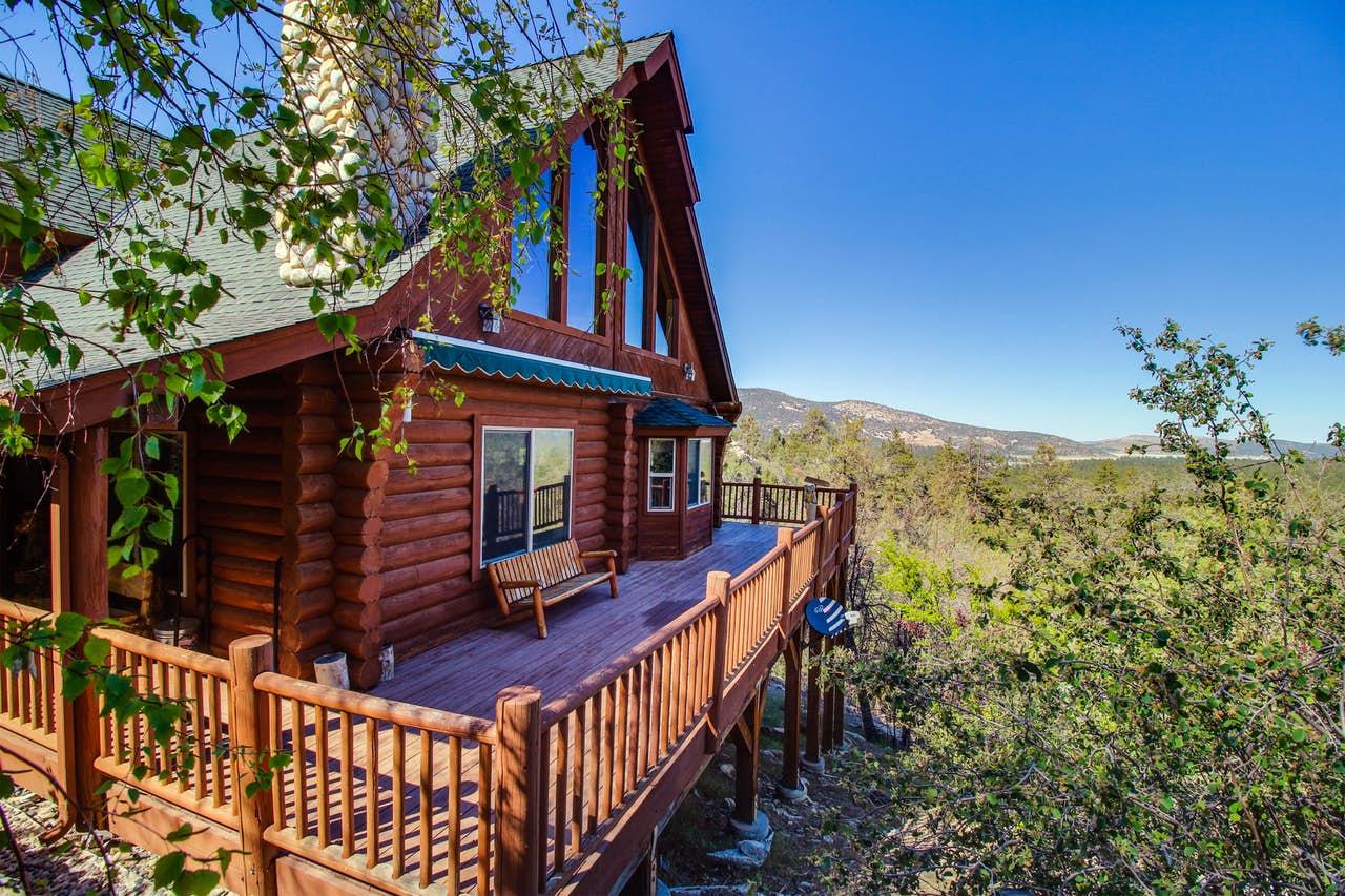 Log cabin vacation rental located in Big Bear Lake, CA